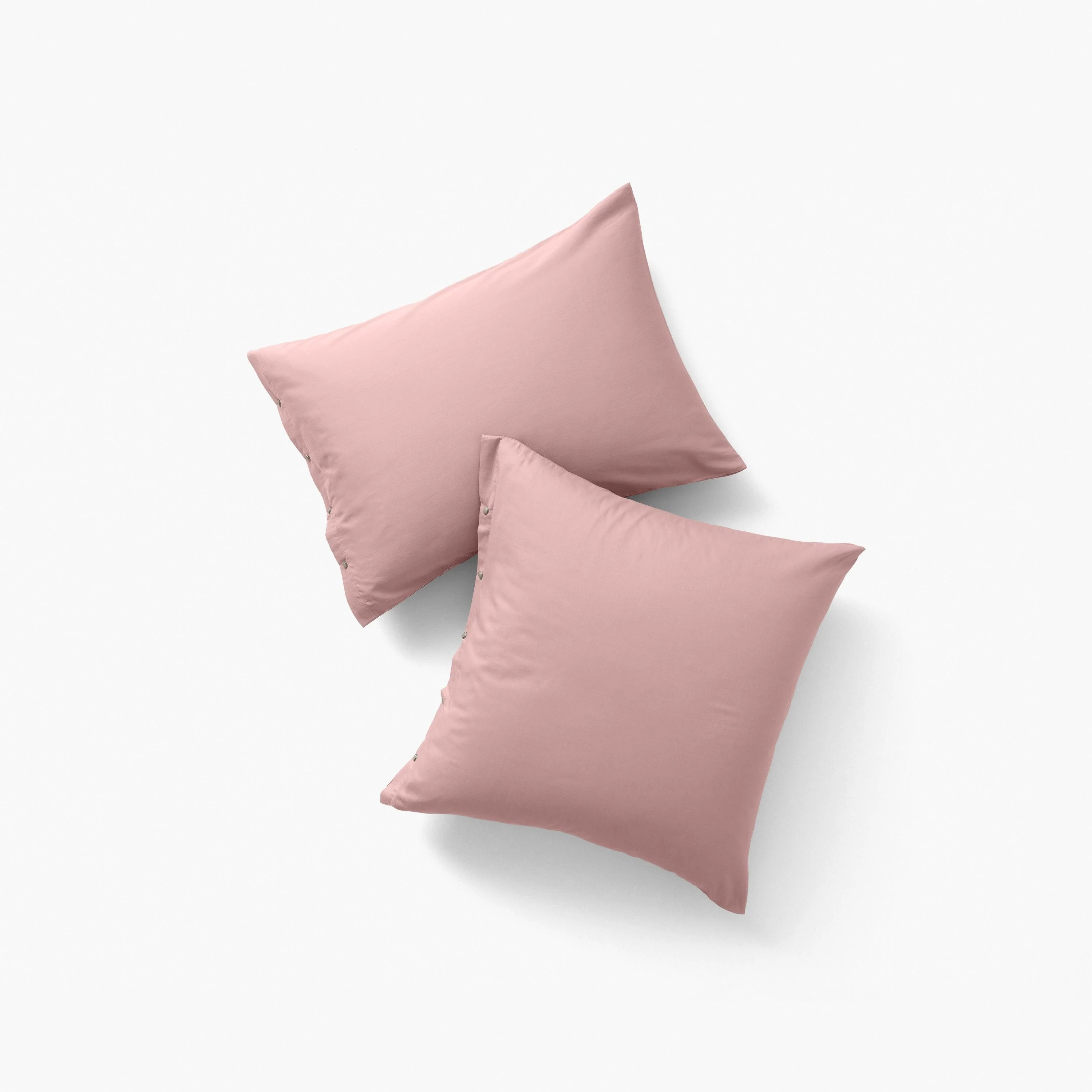 Quartz Rectangular Organic Cotton Pillowcase - Blush - Image 5