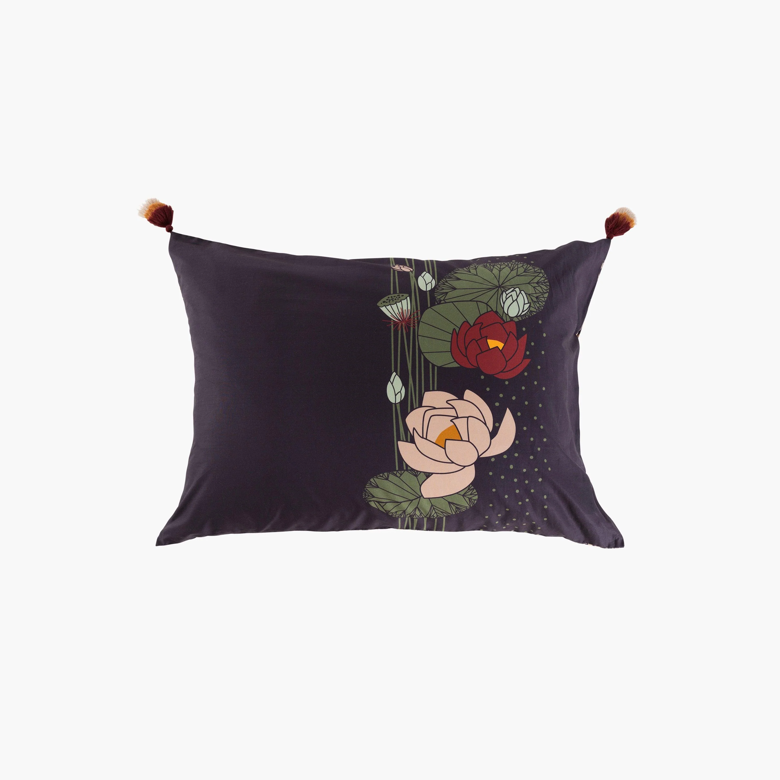 Rectangular Pillowcase in Cotton Percale Hokkaido - Image 2