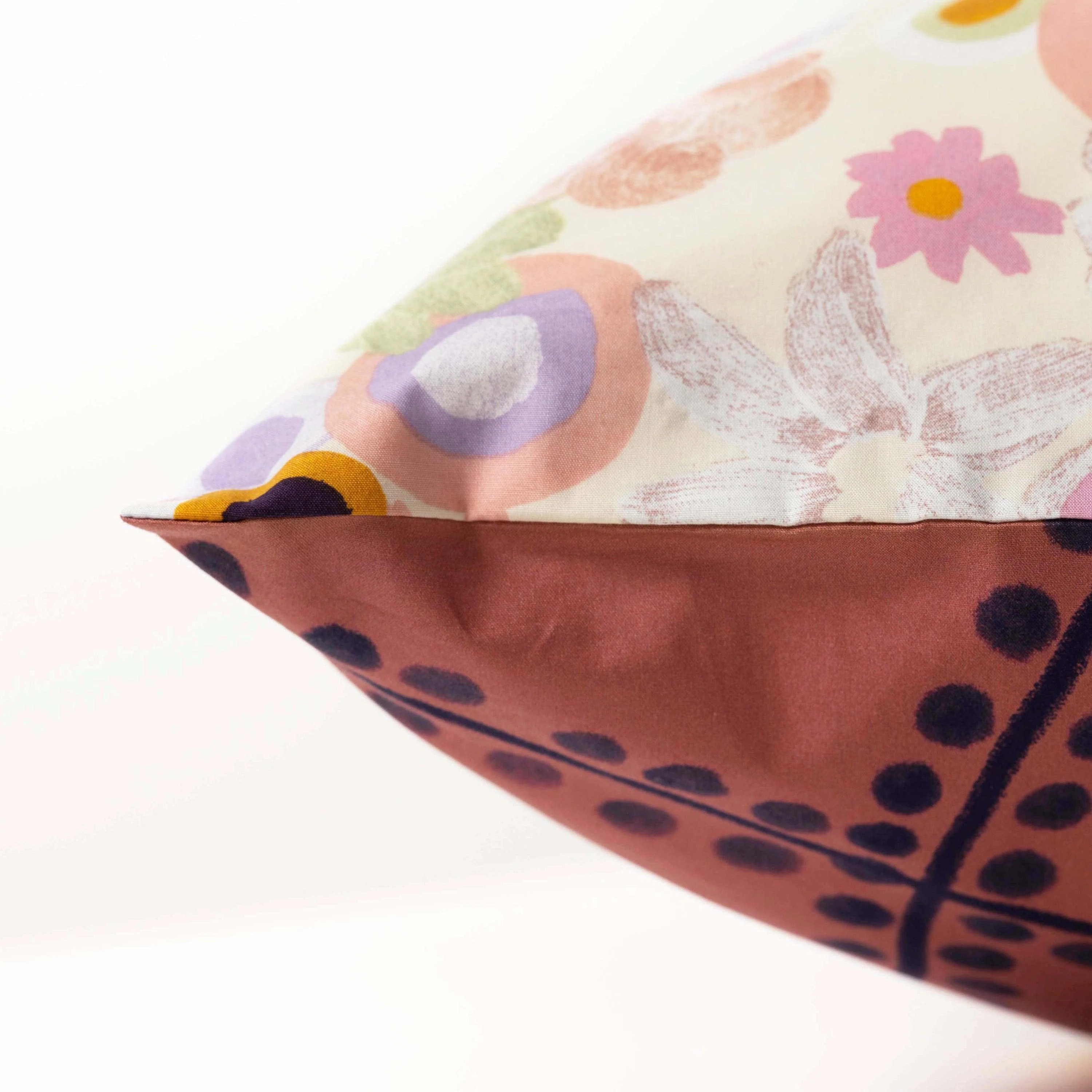 Rectangular Pillowcase in Cotton Percale Psyché - Image 3