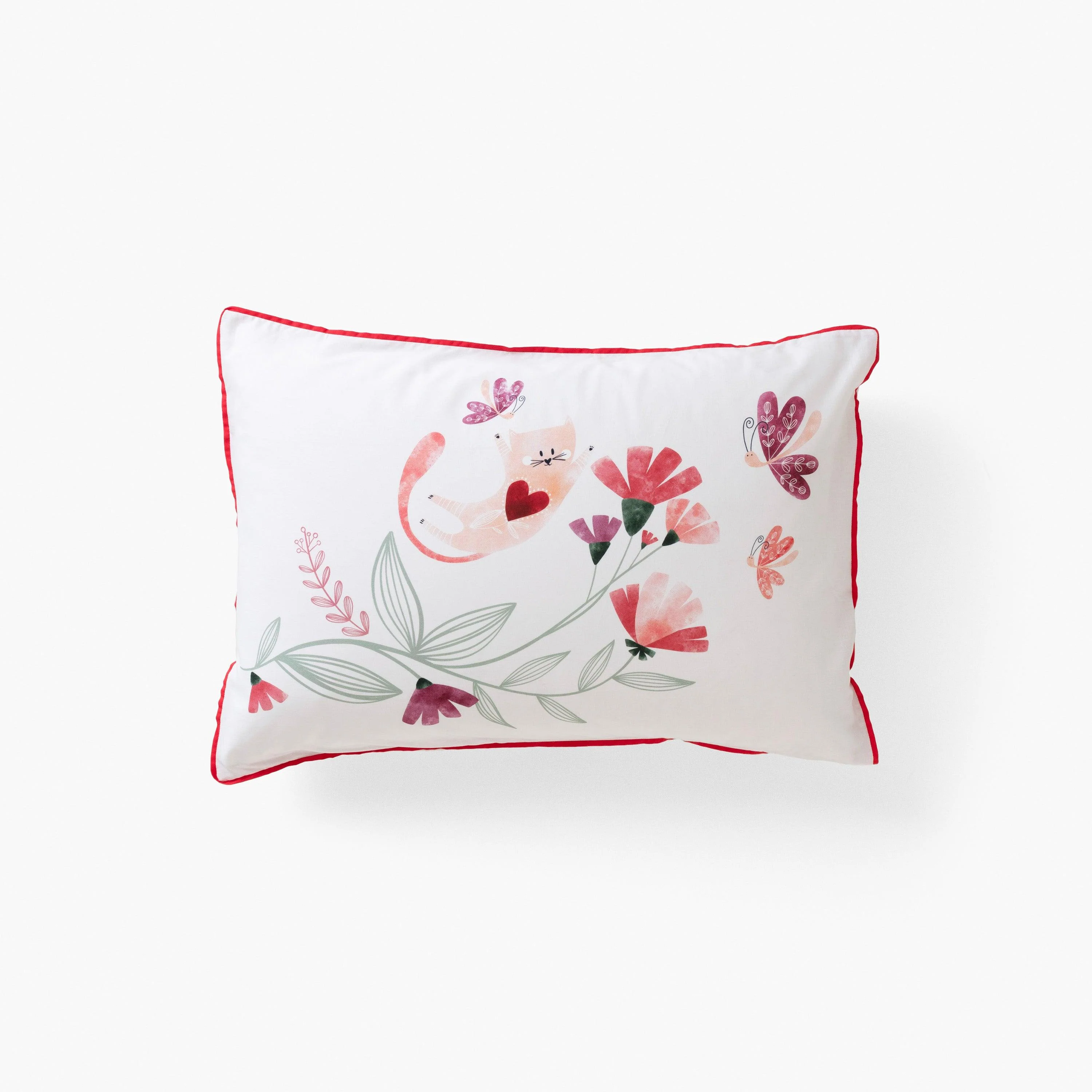 Rectangular Pillowcase in Pure Organic Cotton Mes Rêves - Image 2