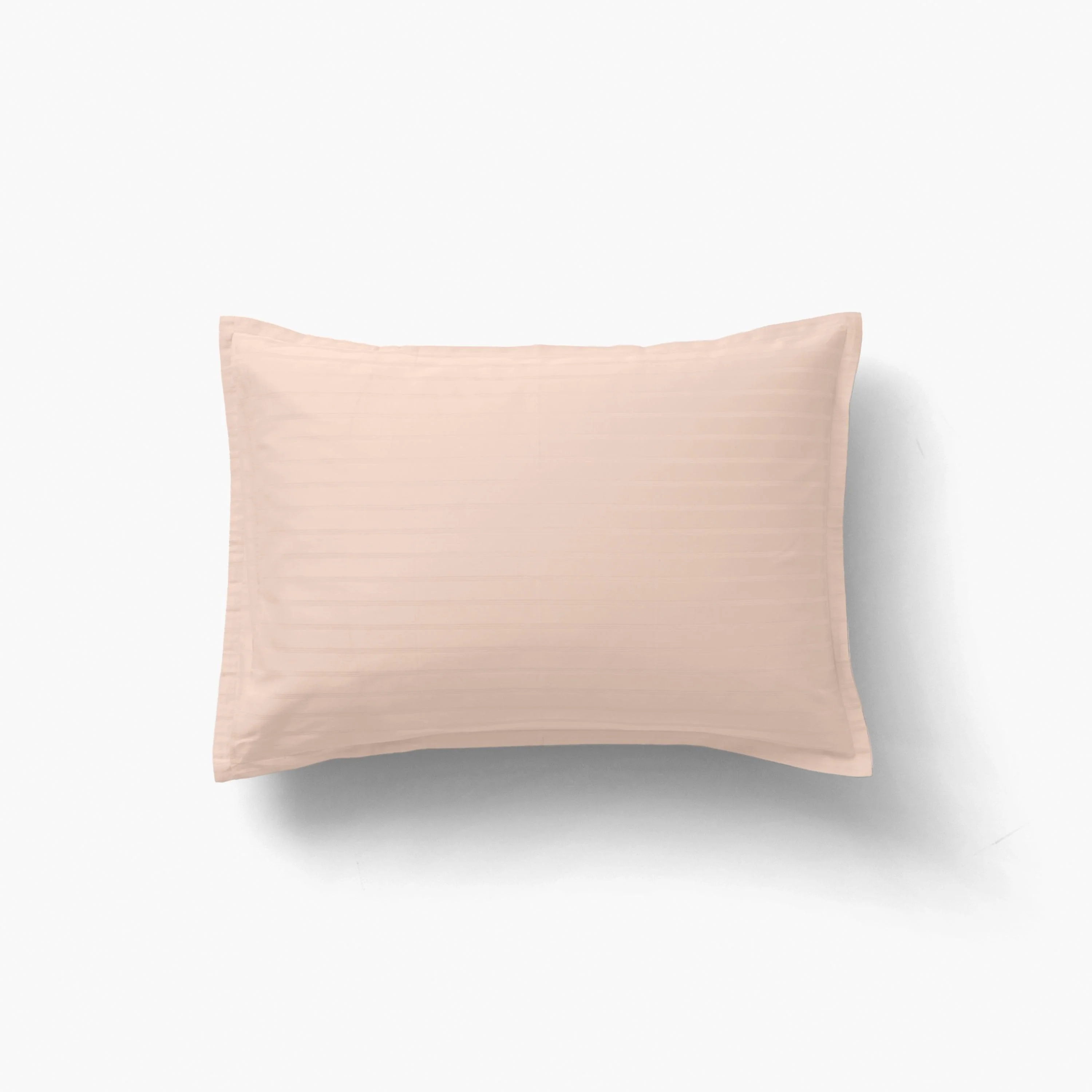 Rectangular Pillowcase in Cotton Sateen Jacquard Prestige Mother-of-Pearl - Image 2