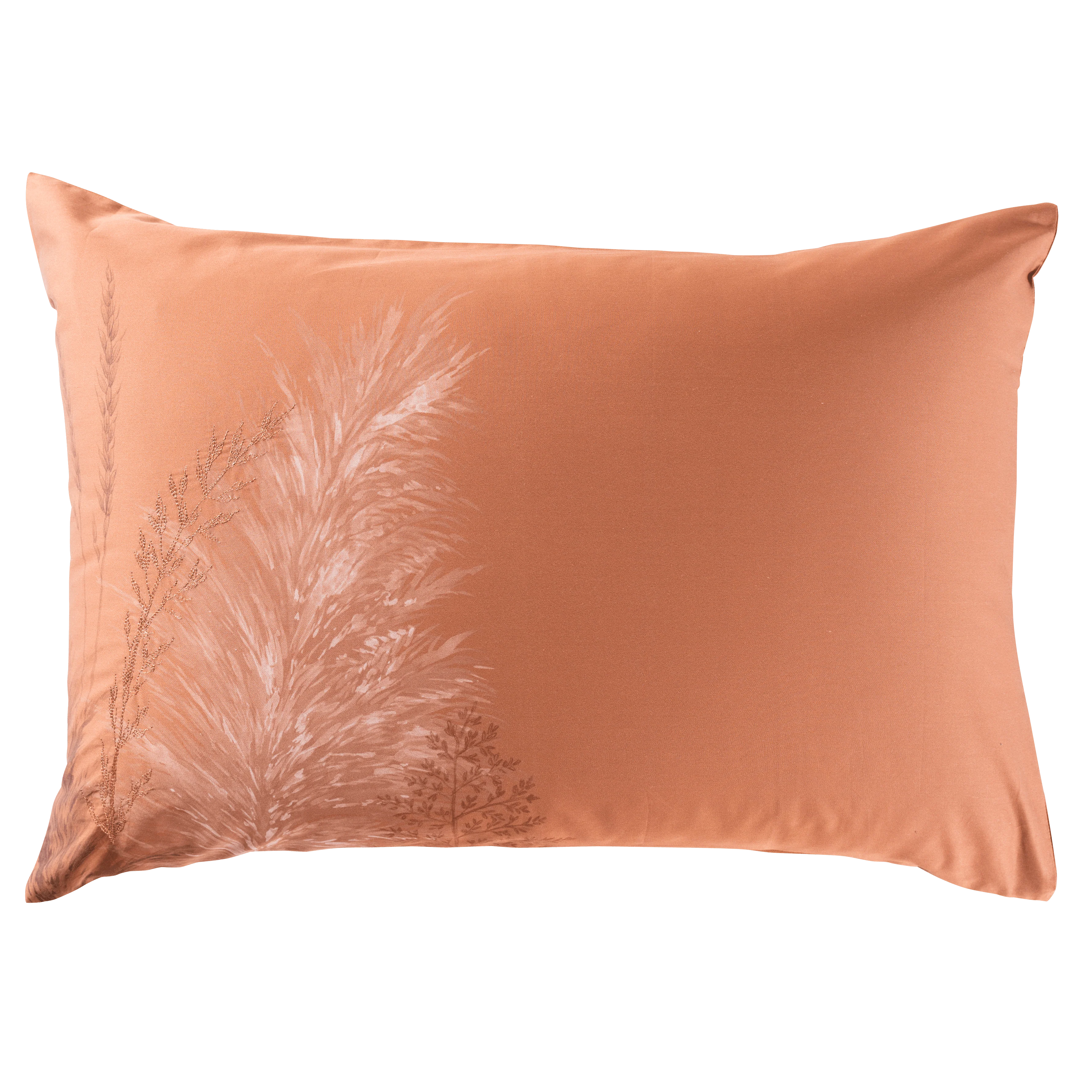 Rectangular Pillowcase in Satin Cotton Pampa