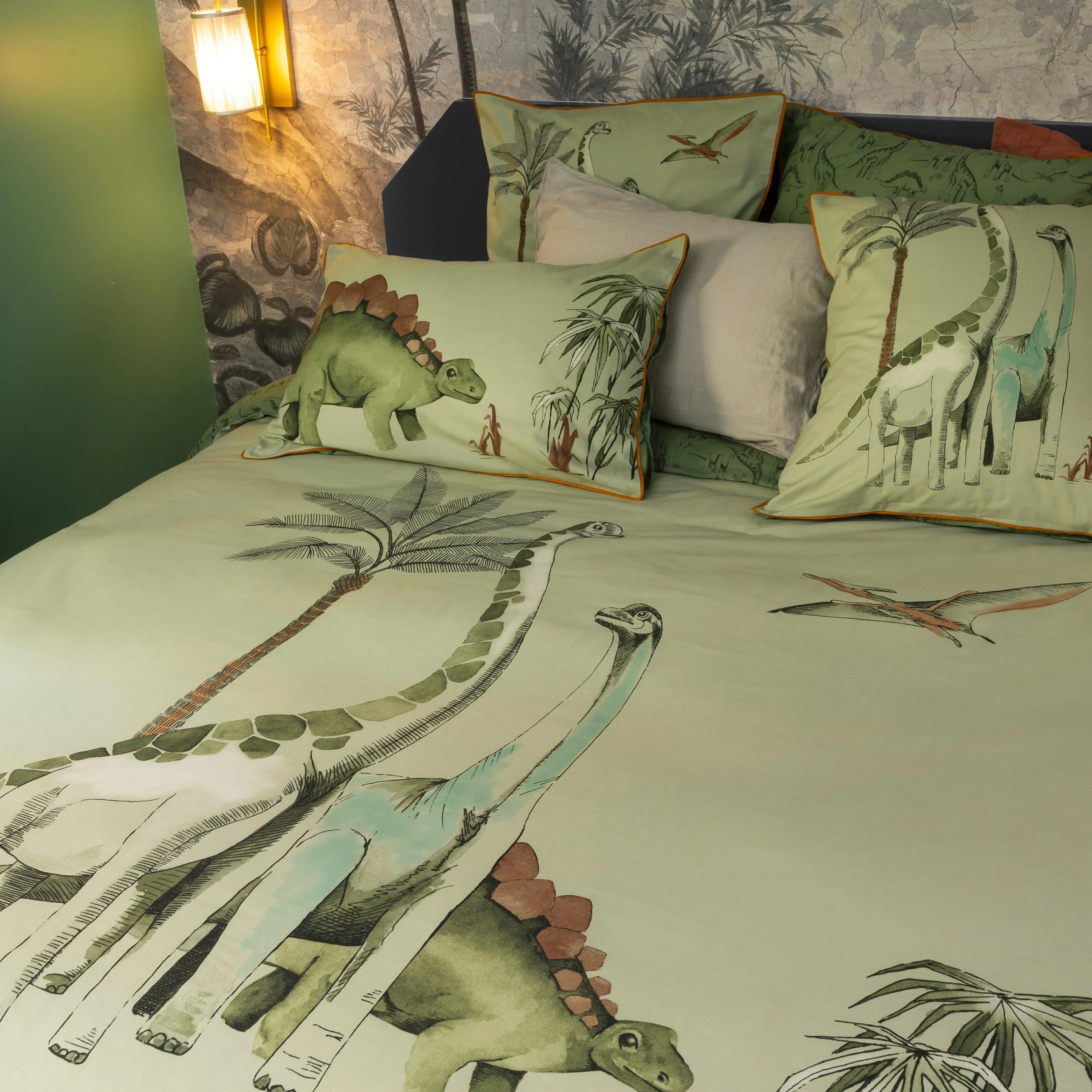 Rectangular Pillowcase Pure Organic Cotton Dinotopi - Image 4