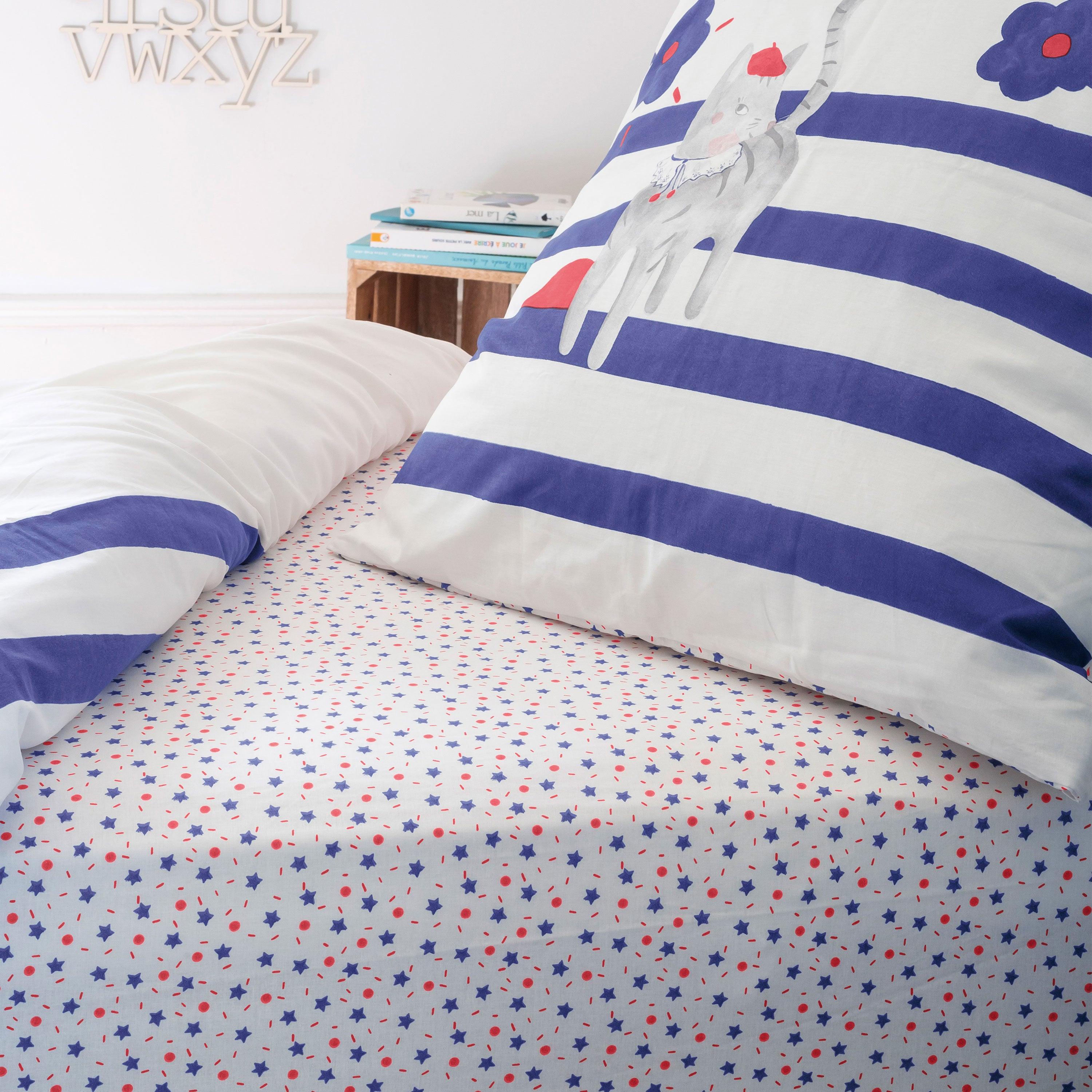 Rectangular Reversible Pillowcase Organic Cotton Ptitchic - Image 5