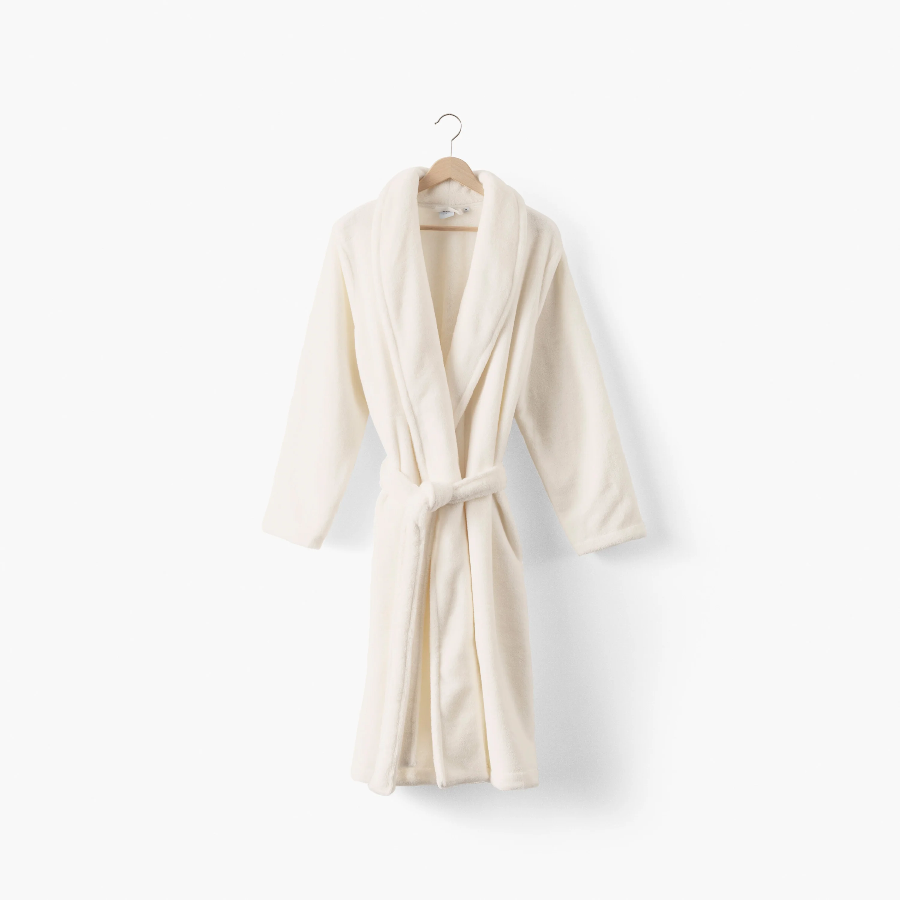 Romy Women's Fleece Robe - Ivory
