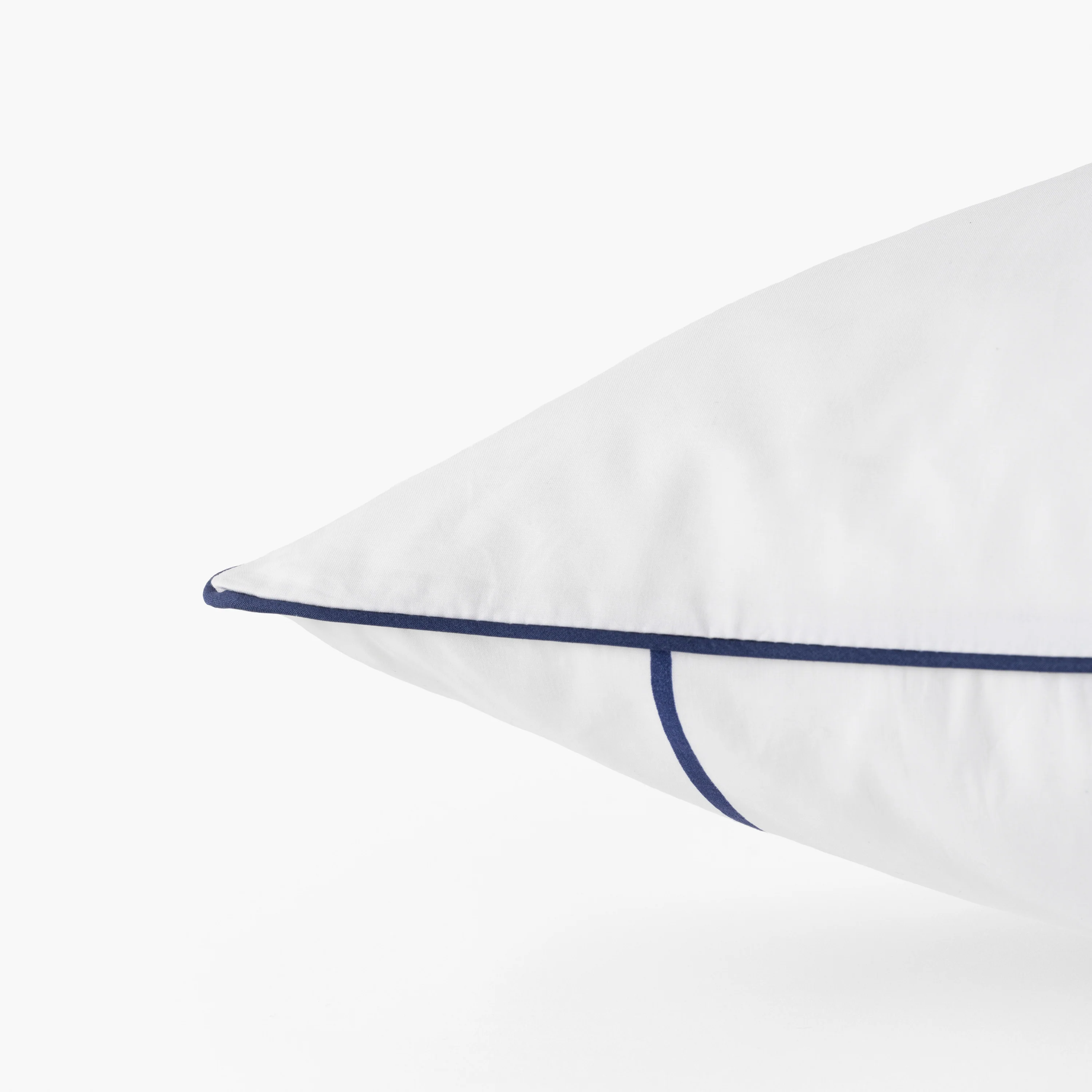 Rosablue Rectangular Cotton Pillowcase - White - Image 5