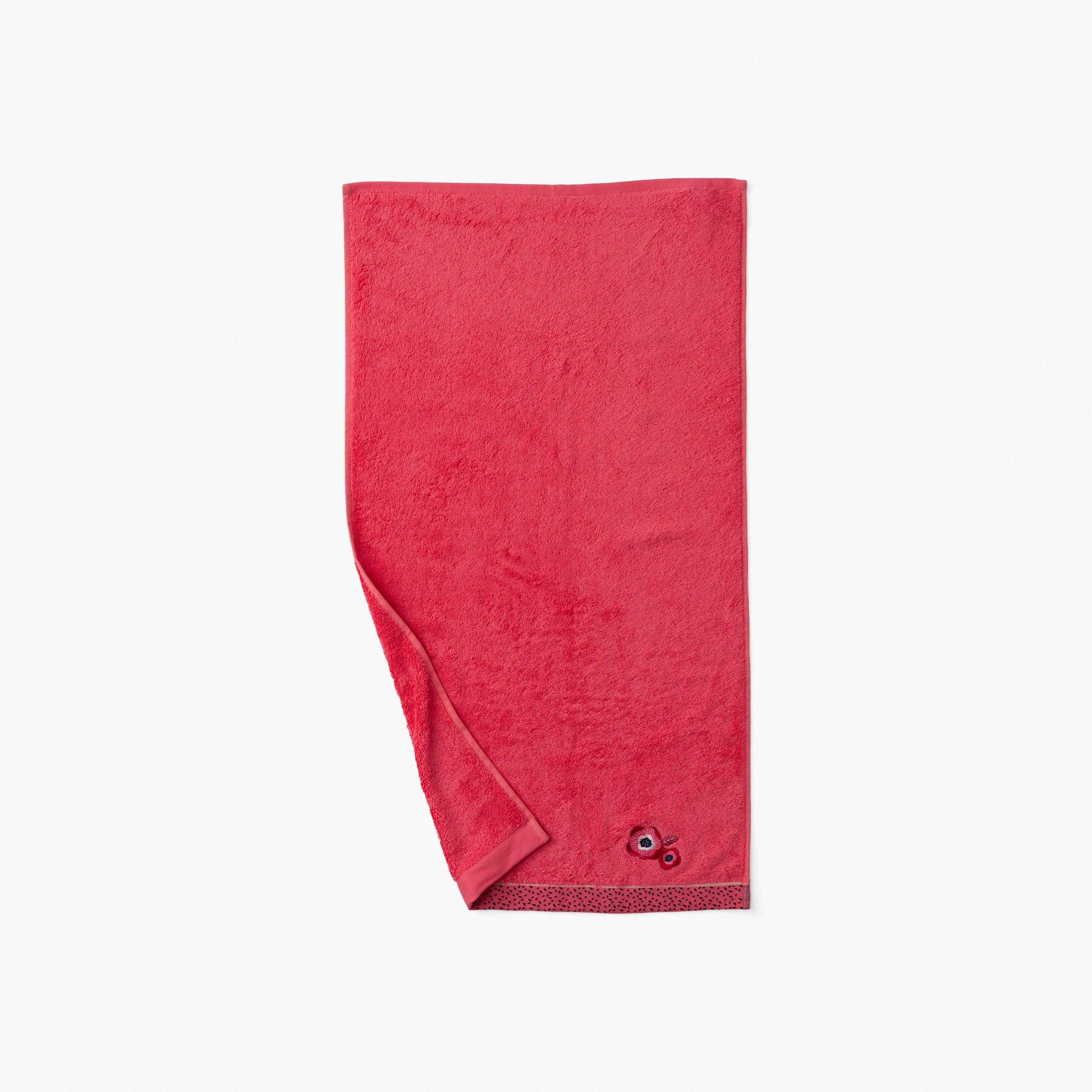 Rosella Cotton & Bamboo Bath Towel - Poppy - Image 4