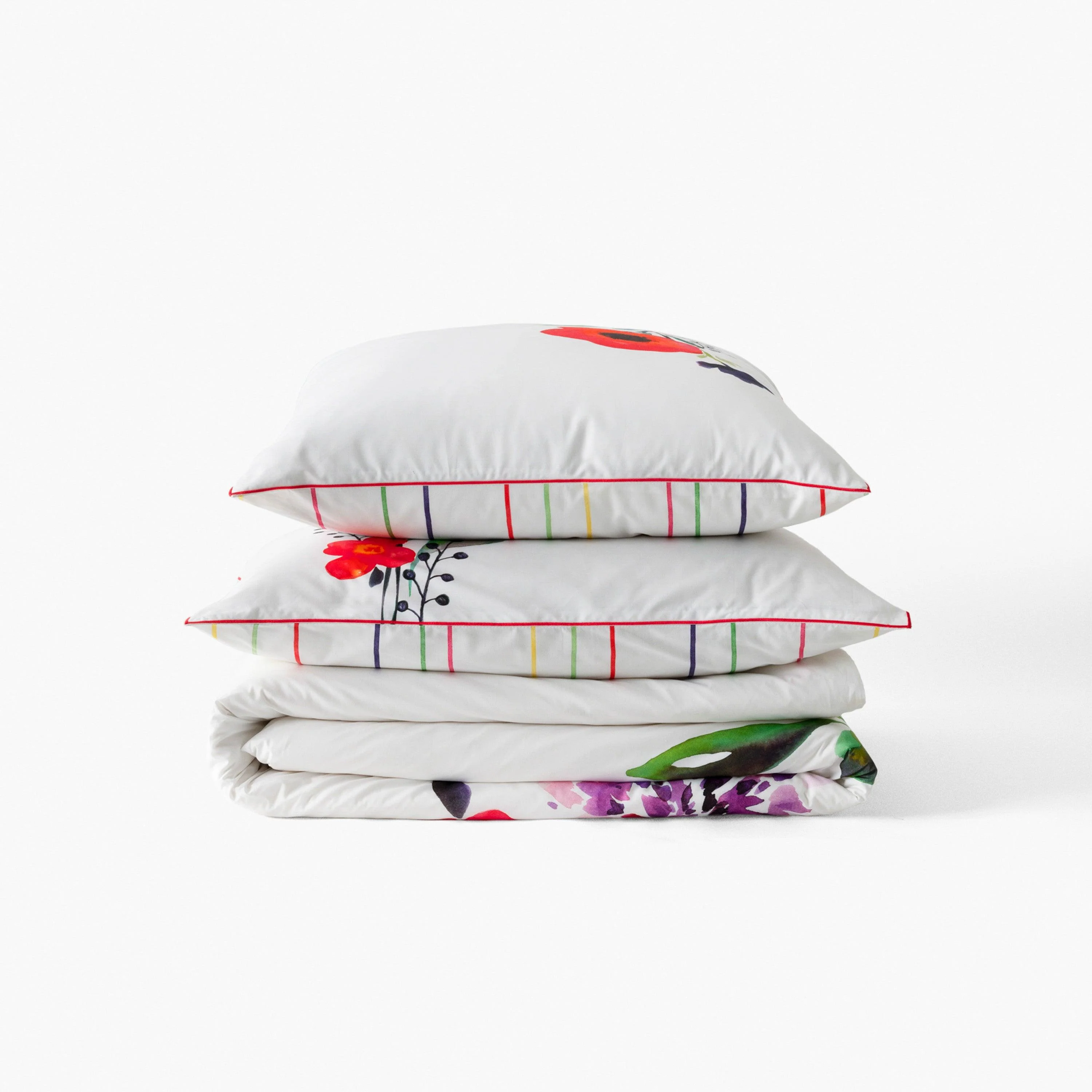 Rosella Cotton Duvet Cover - Multicolour