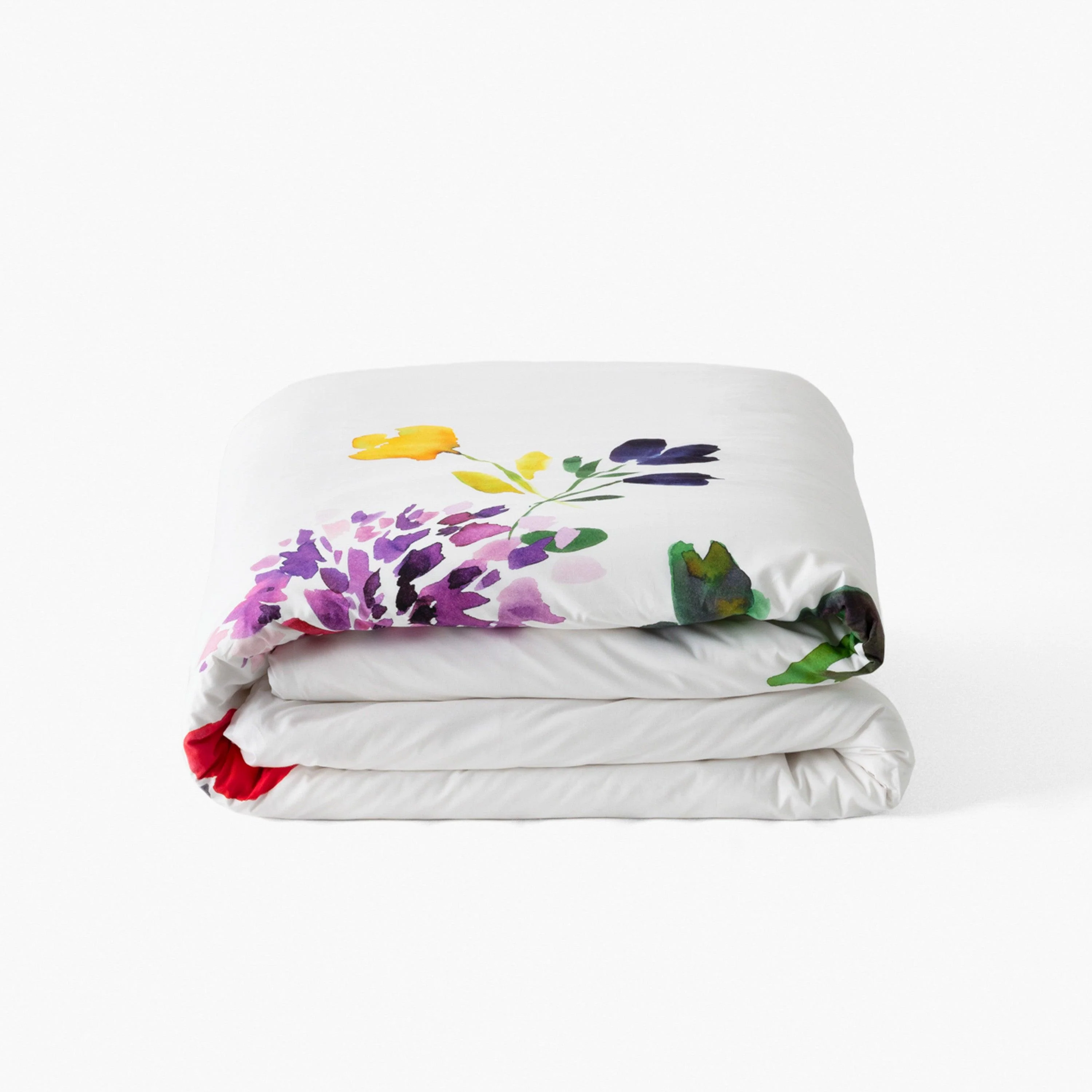 Rosella Cotton Duvet Cover - Multicolour - Image 2