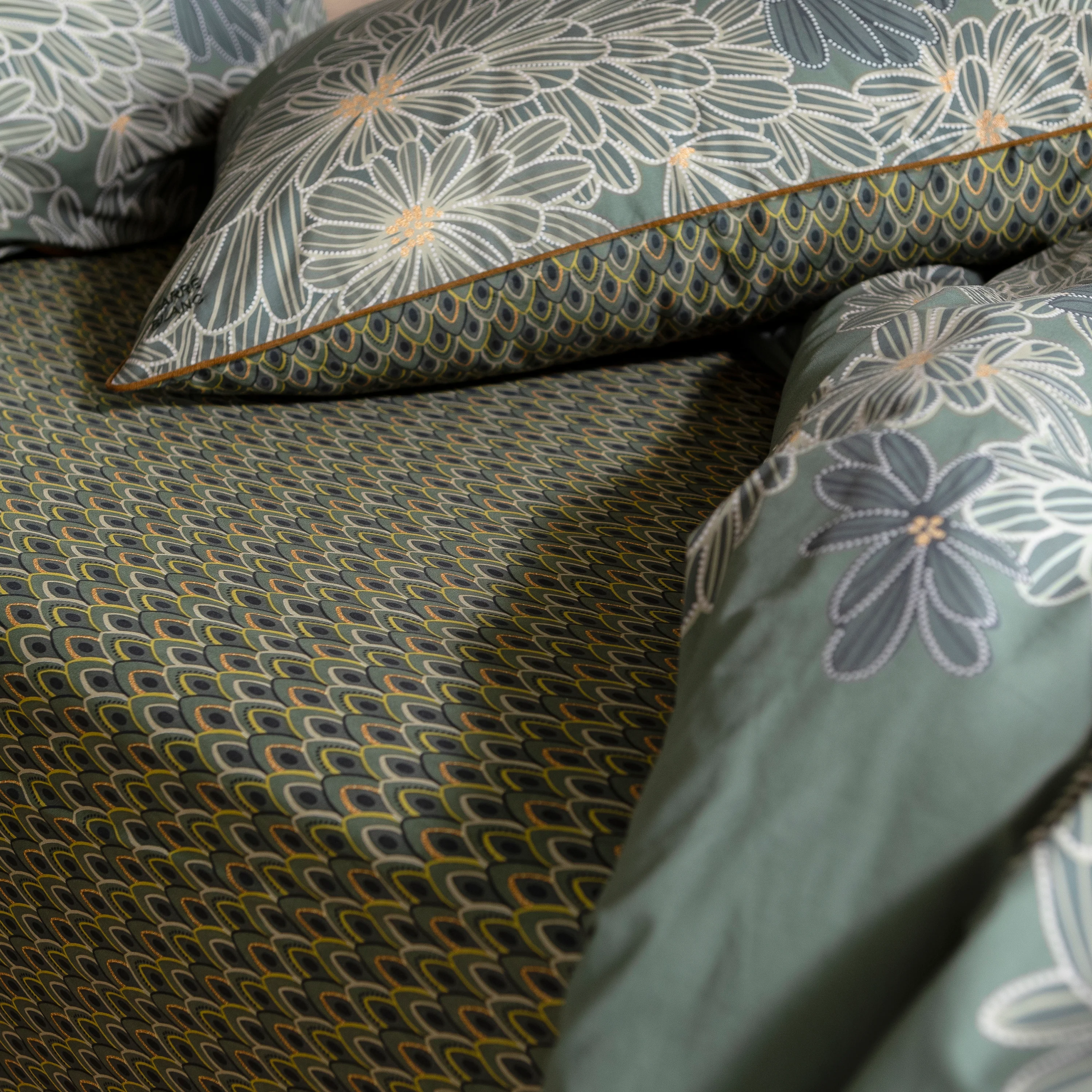 Silvalys Cotton Fitted Sheet - Multicolour - Image 2