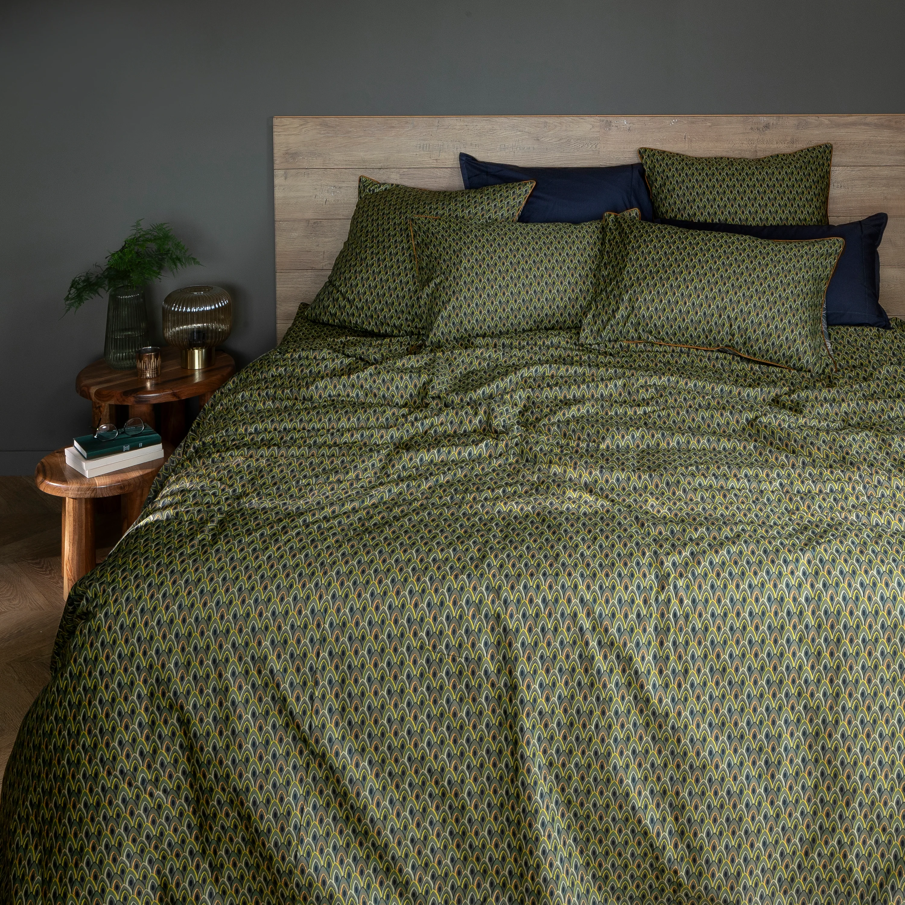 Silvalys Reversible Cotton Duvet Cover - Multicolour - Image 2
