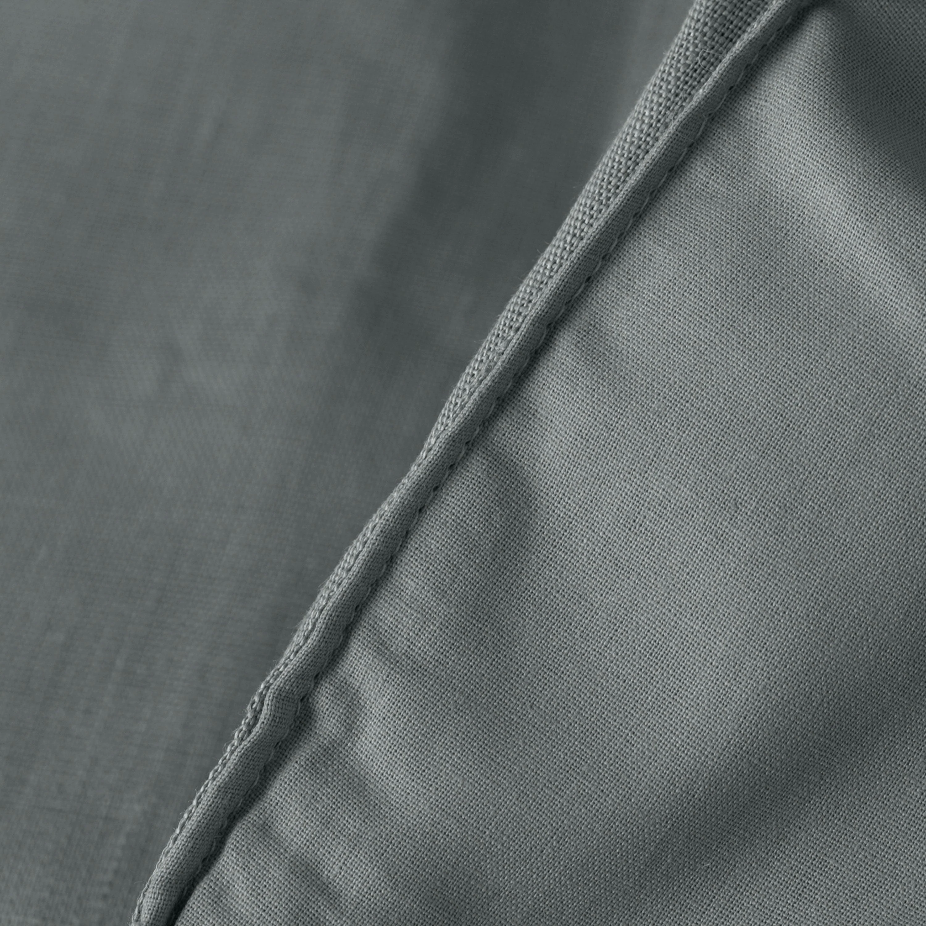 Songe Linen and Cotton Throw - Ash Khaki - Image 3