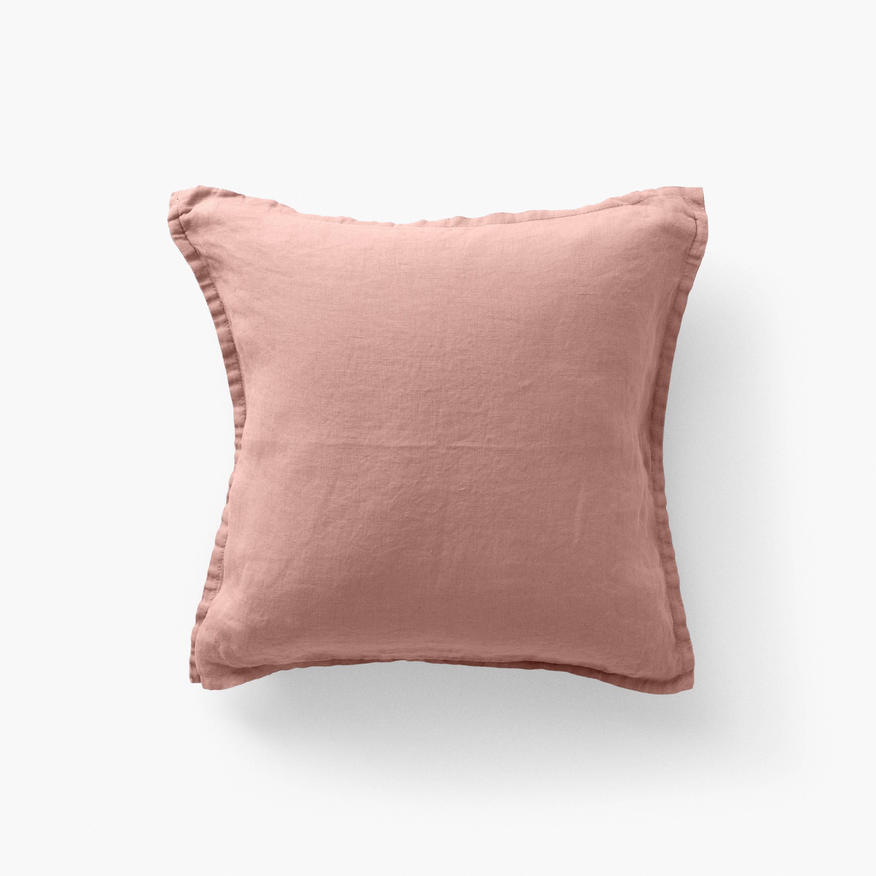Songe Ash Pink Linen Cushion Cover