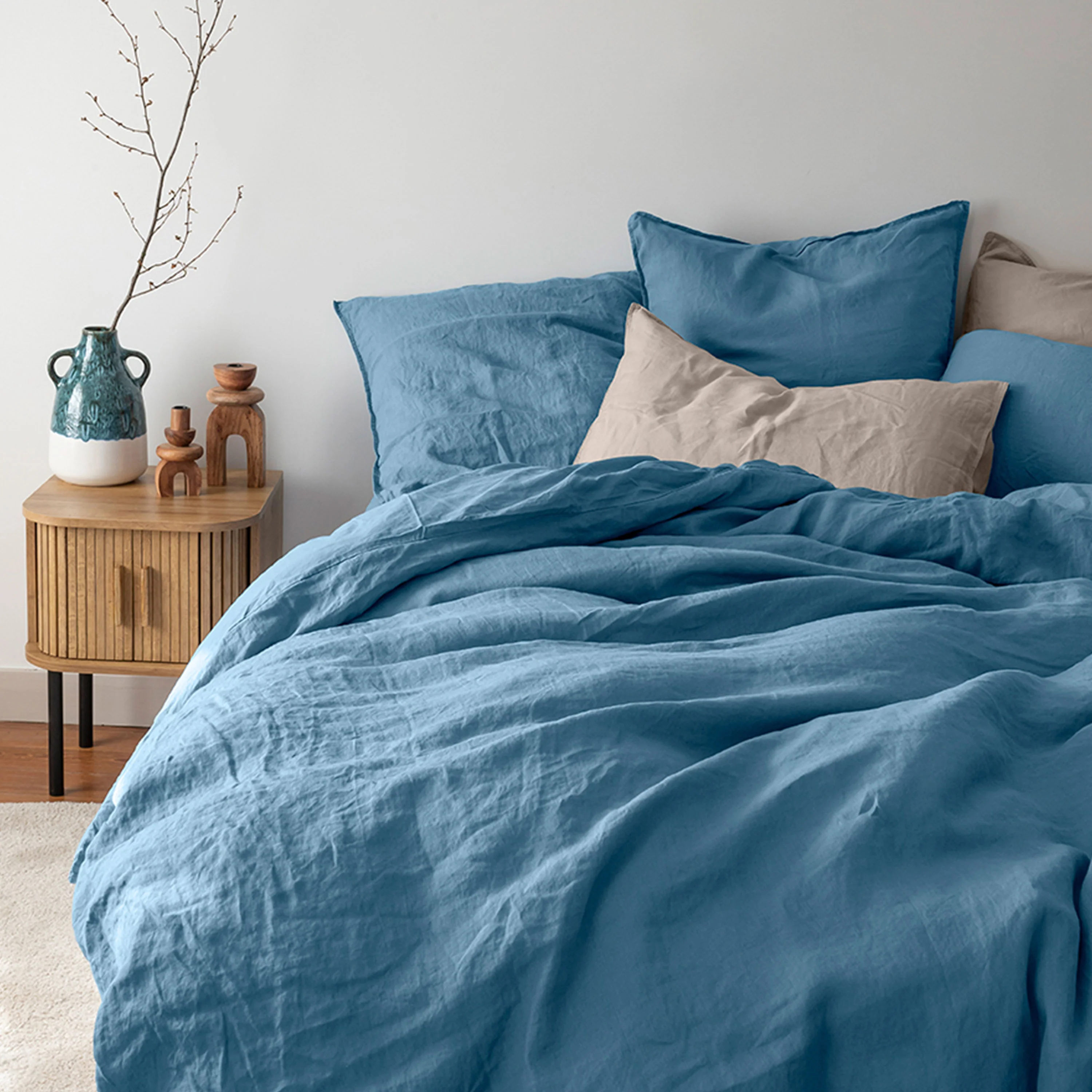 Songe Duvet Cover Set - Baltic Blue - Image 3