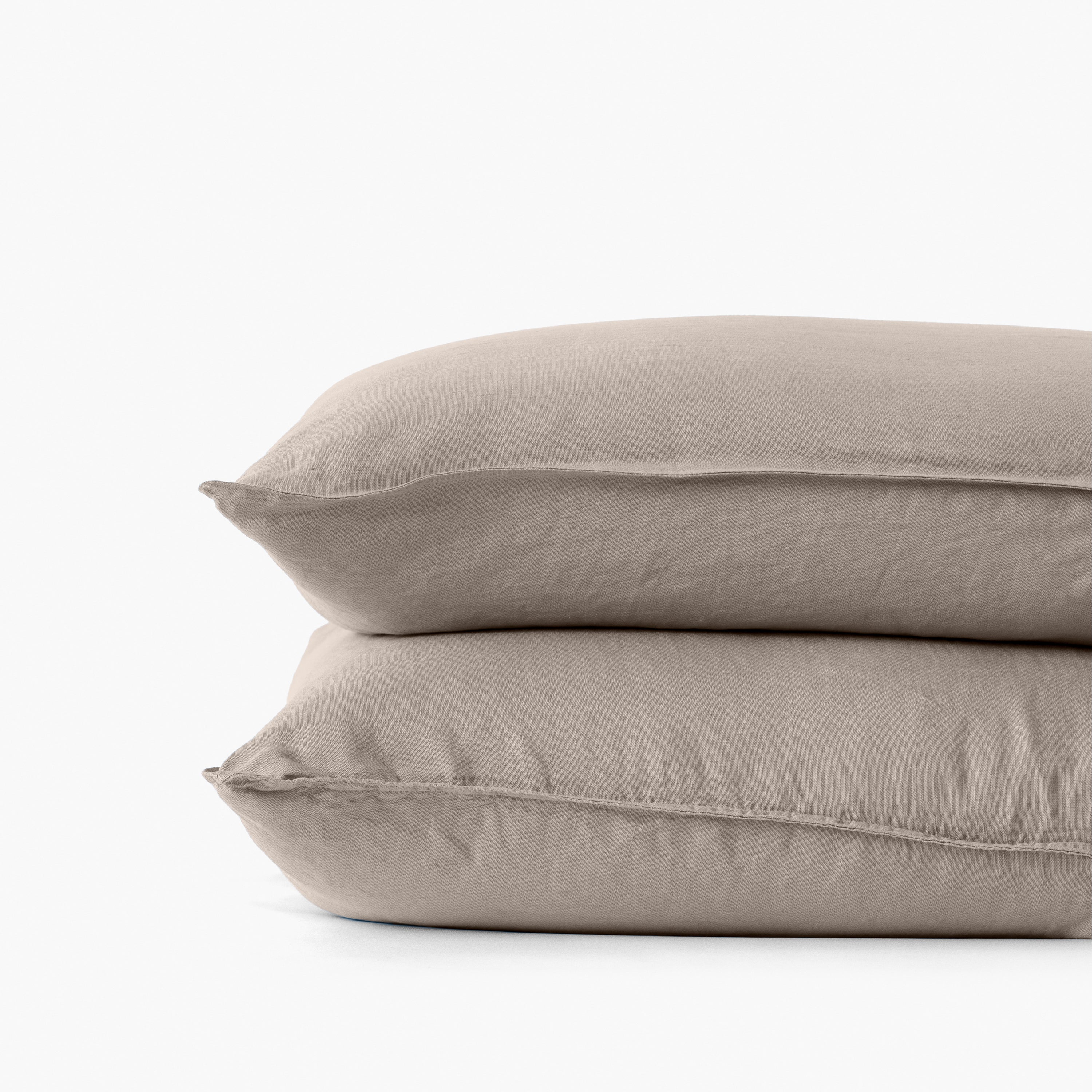 Songe Duvet Cover Set - Beige Grey - Image 5