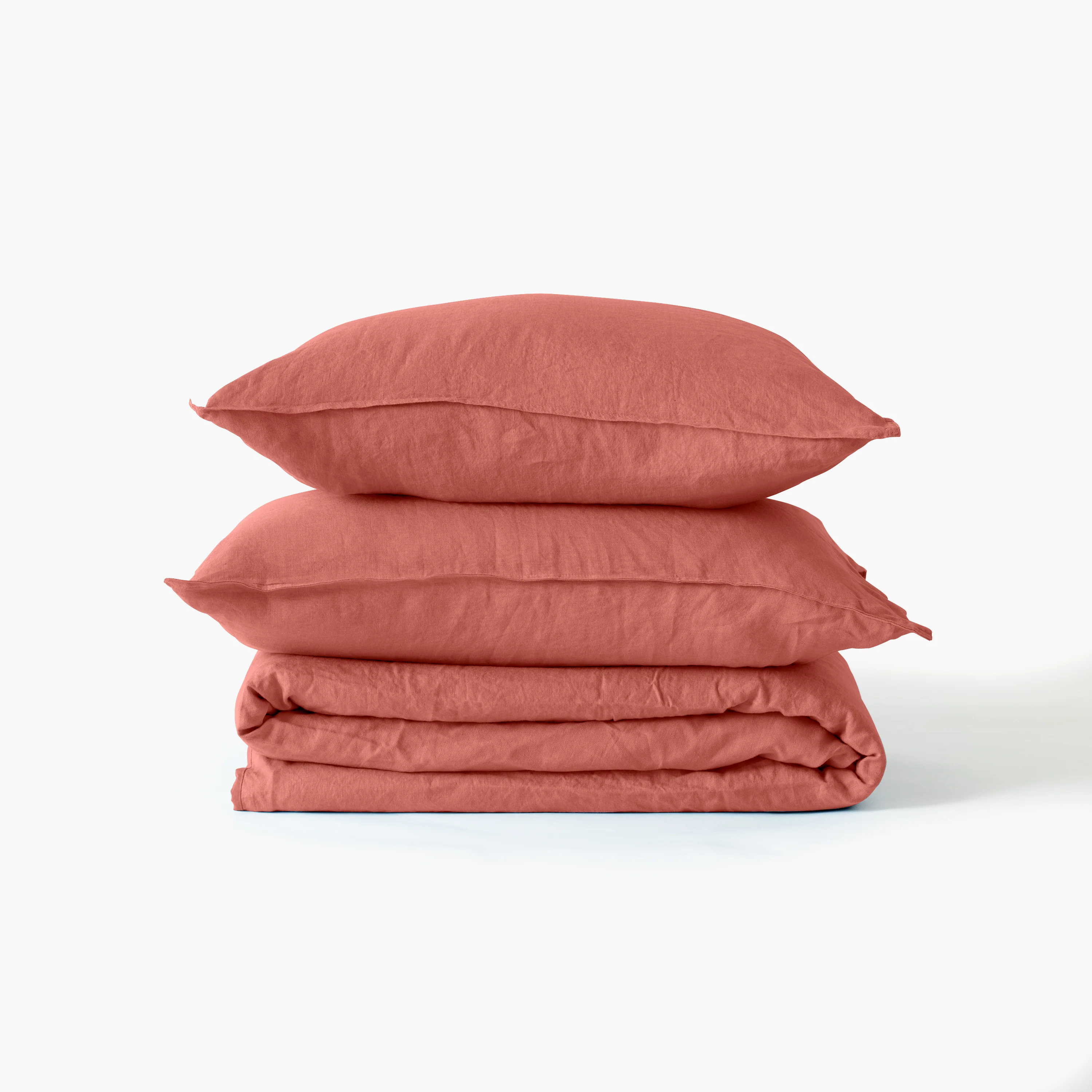 Songe Duvet Cover Set - Terracotta