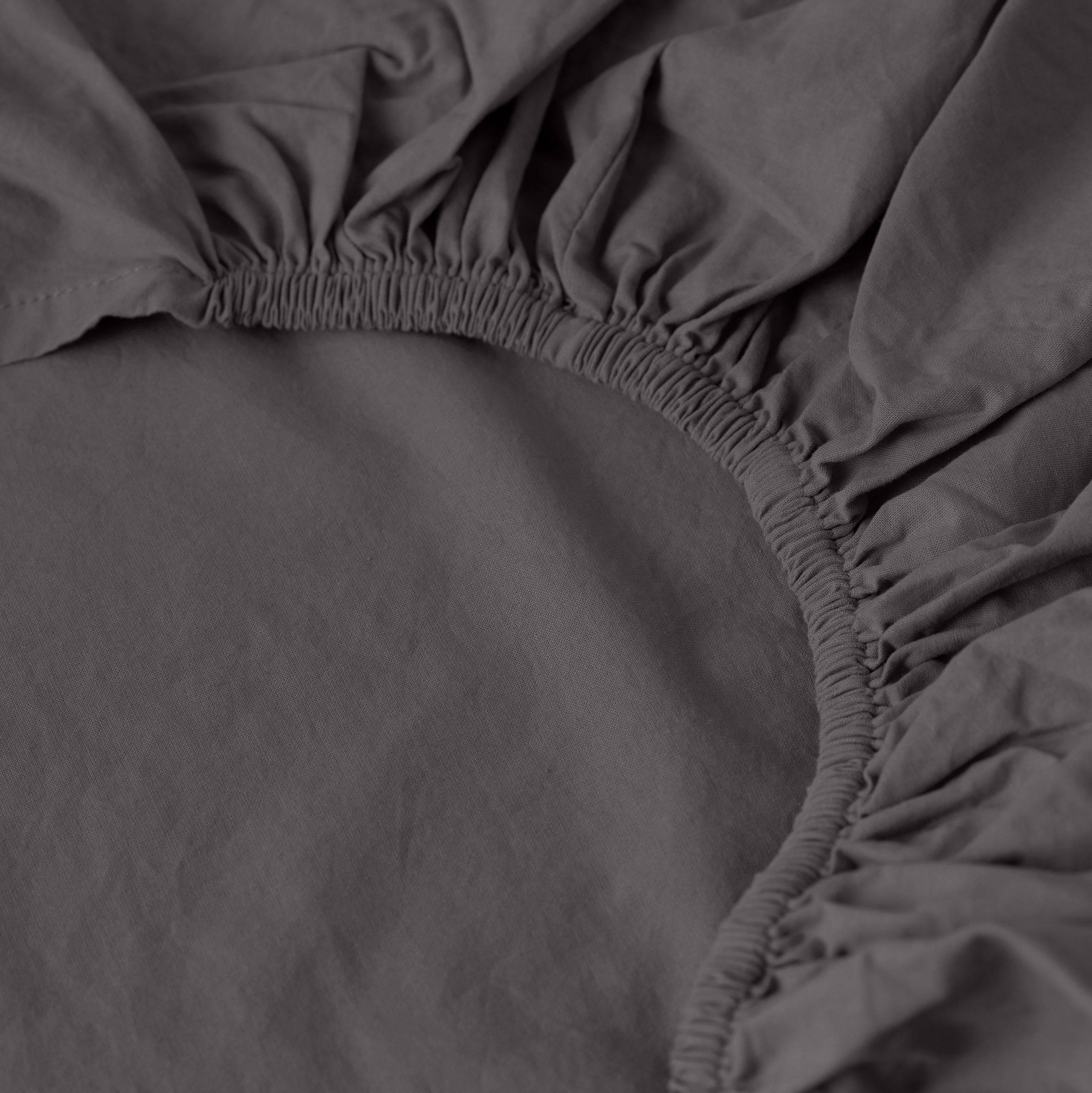 Songe Sheet Set - Charcoal - Image 4