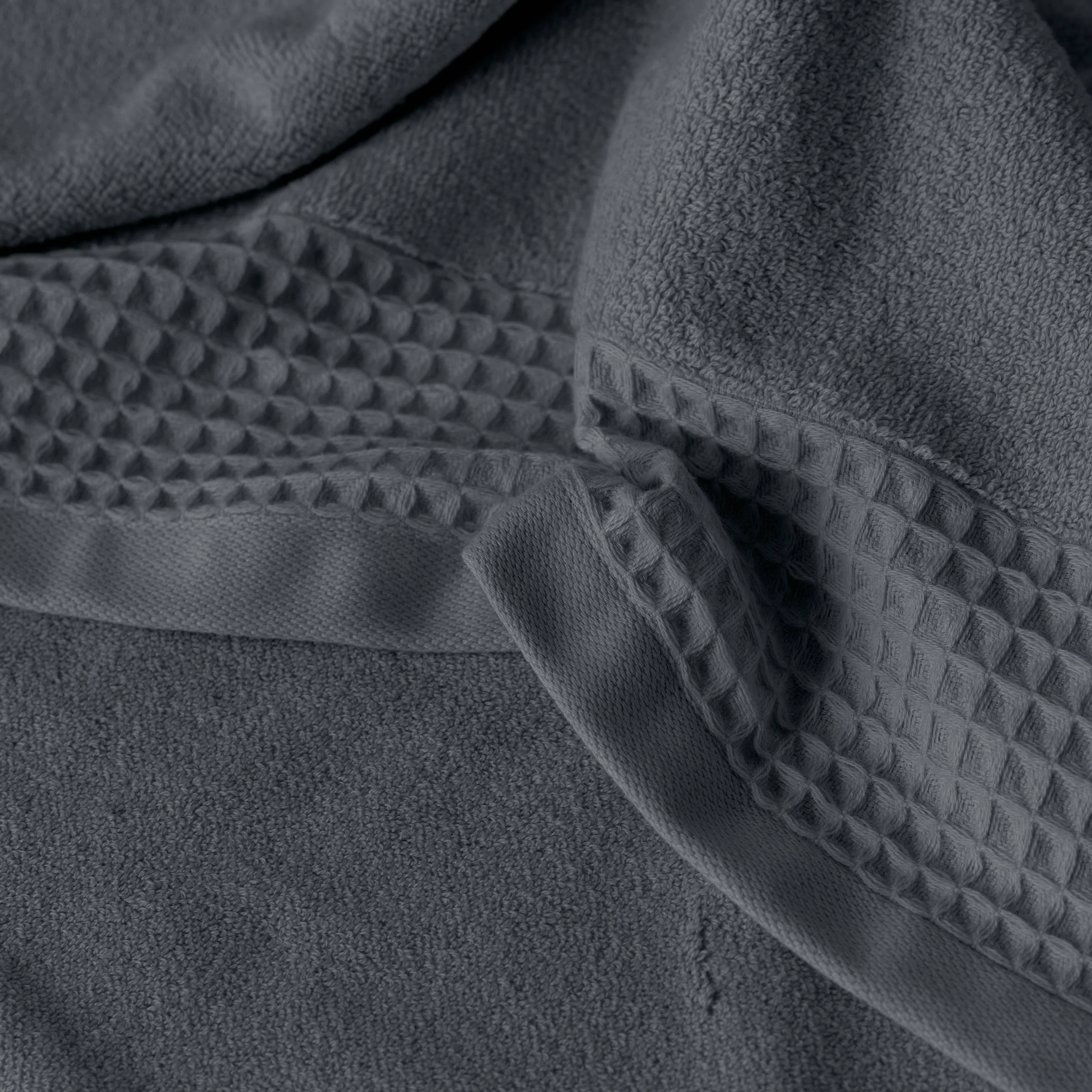 Source Organic Cotton Bath Towel - Charcoal - Image 5