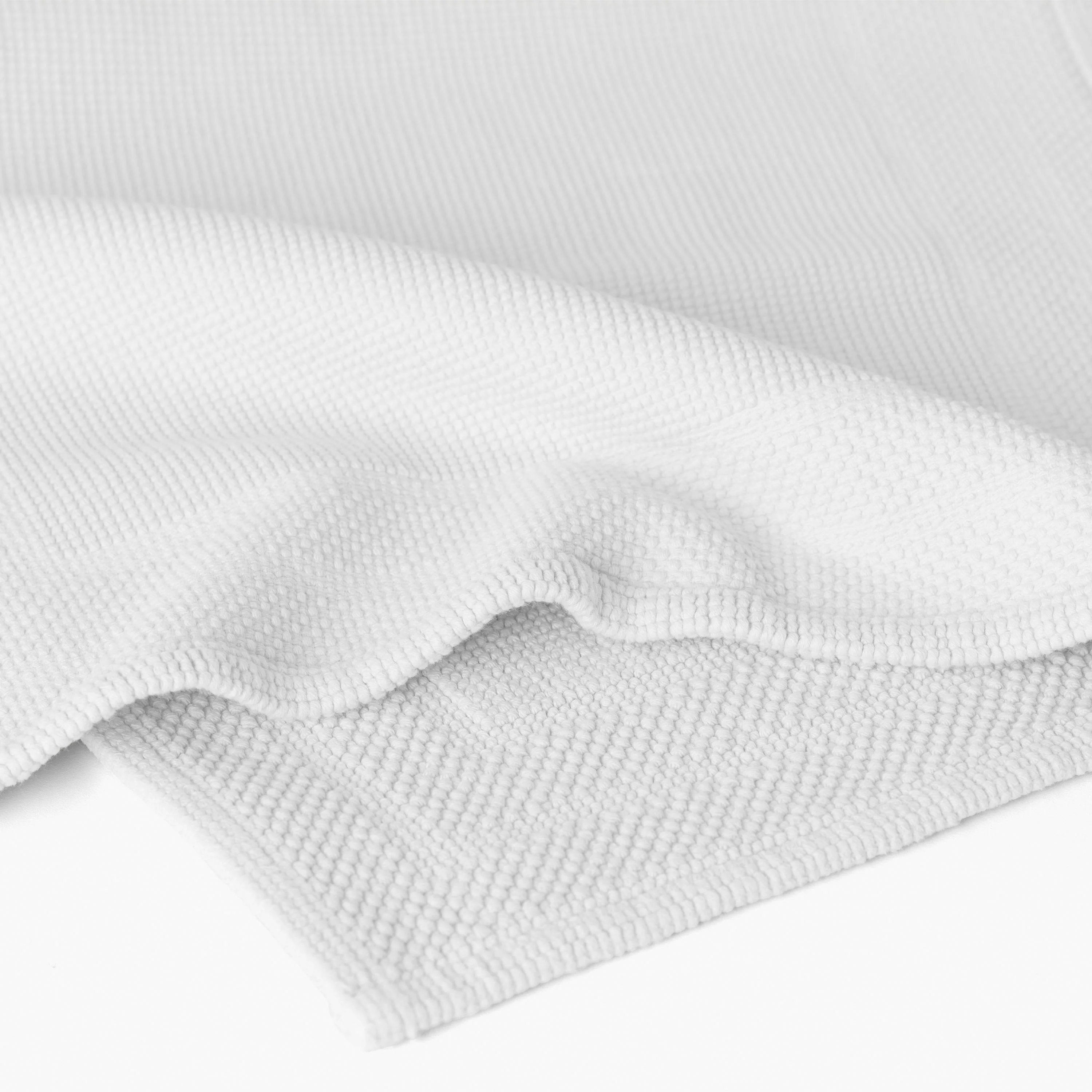 Source Organic Cotton Bath Mat - White - Image 4