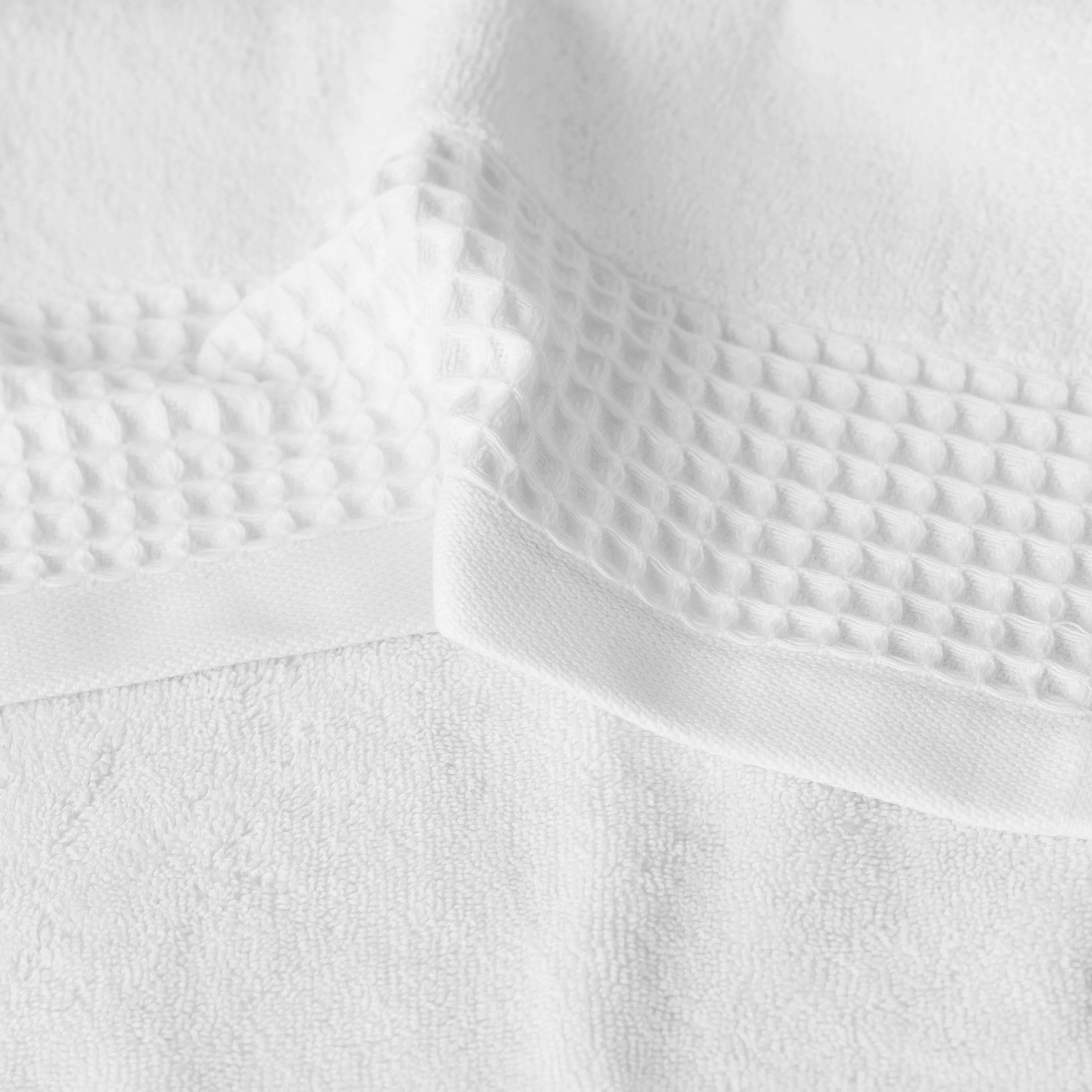 Source Organic Cotton Guest Towel - White - Image 3