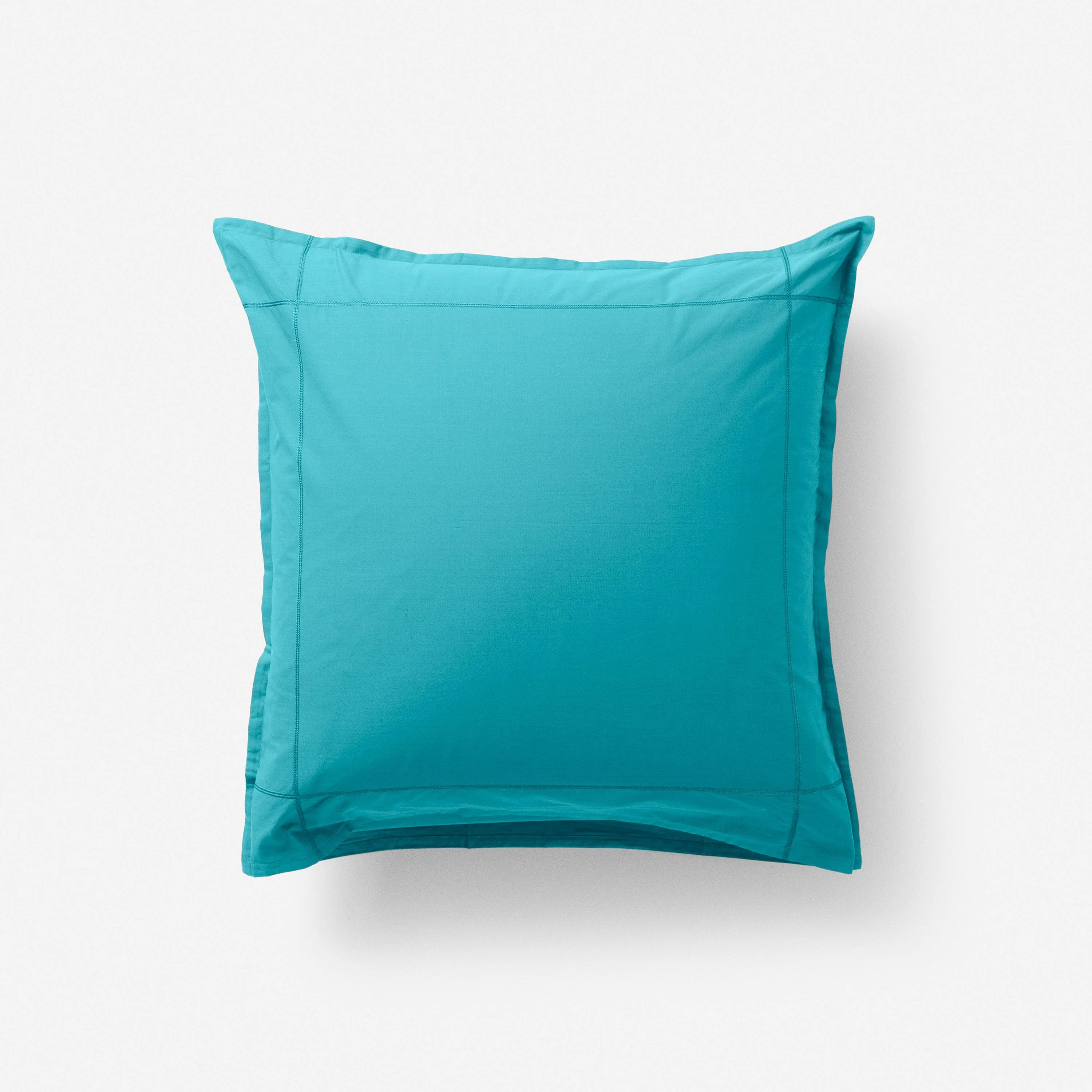 Neo Square Cotton Percale Pillowcase - Duck
