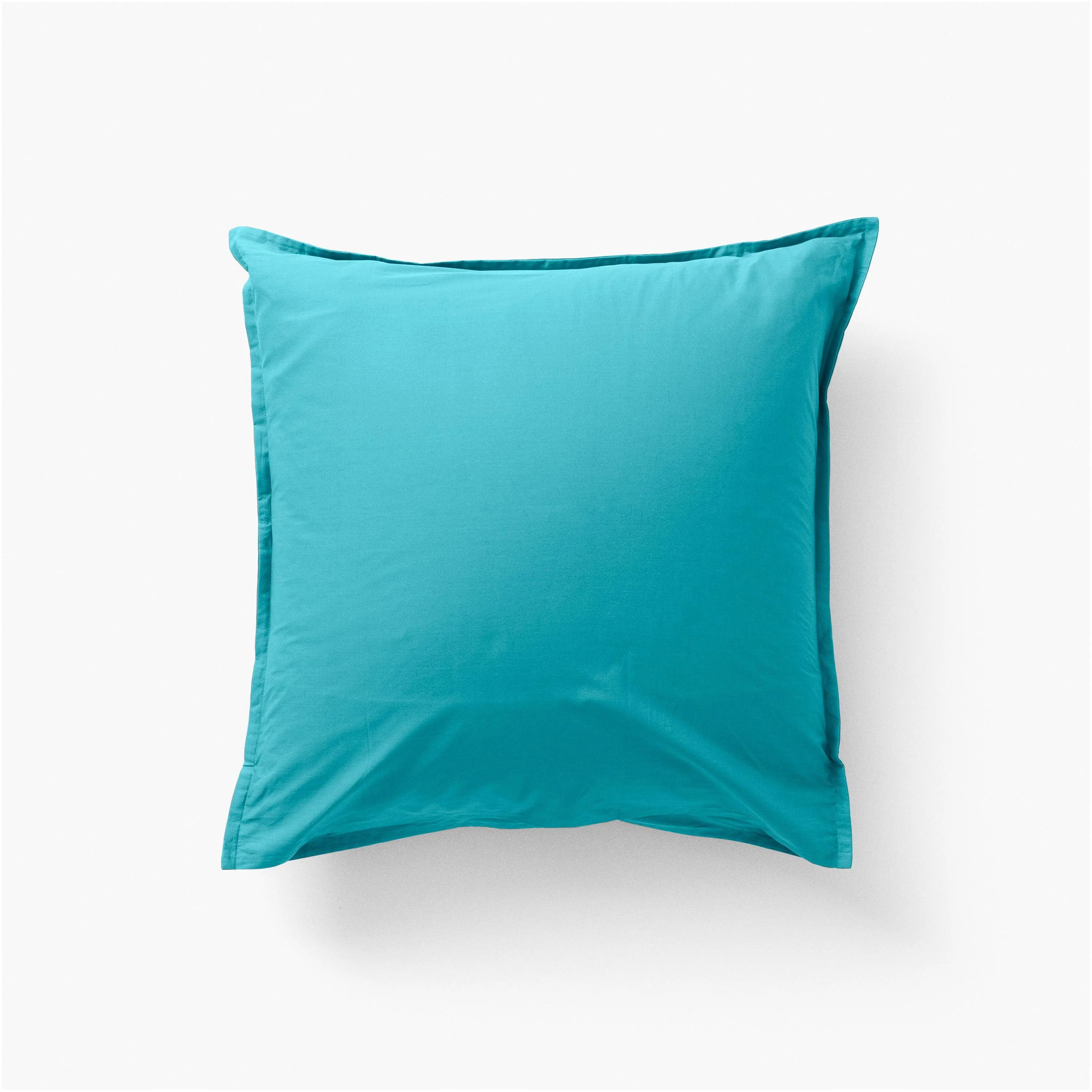 Neo Square Cotton Percale Pillowcase - Duck - Image 2