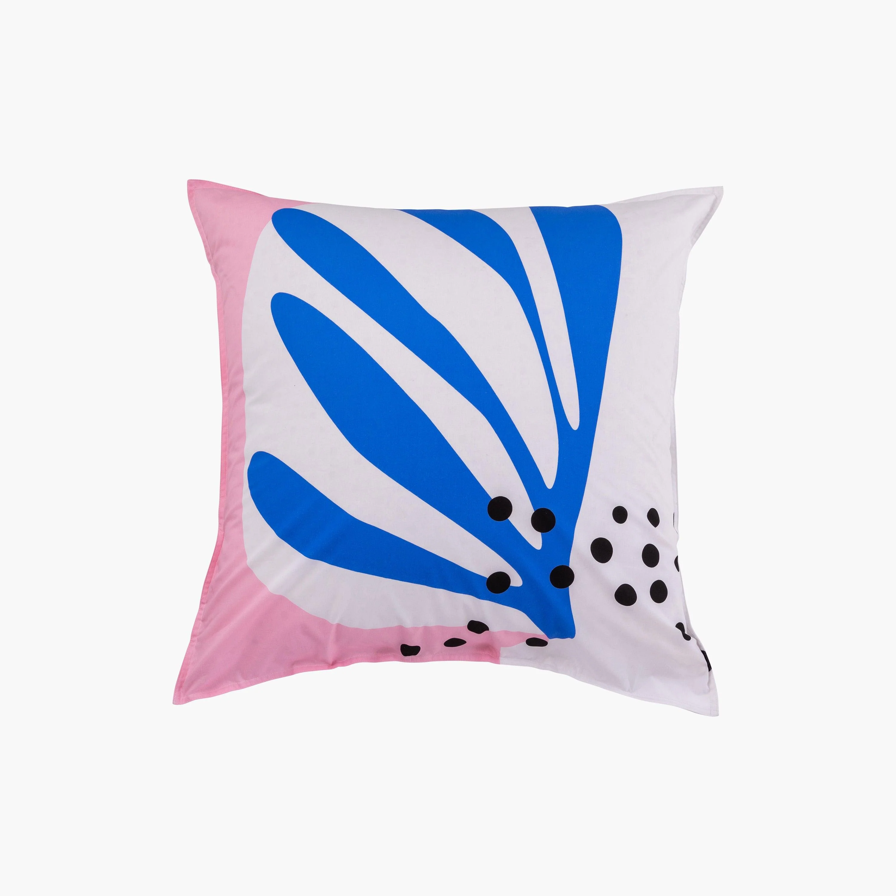 Square Pillowcase in Cotton Percale Artsy
