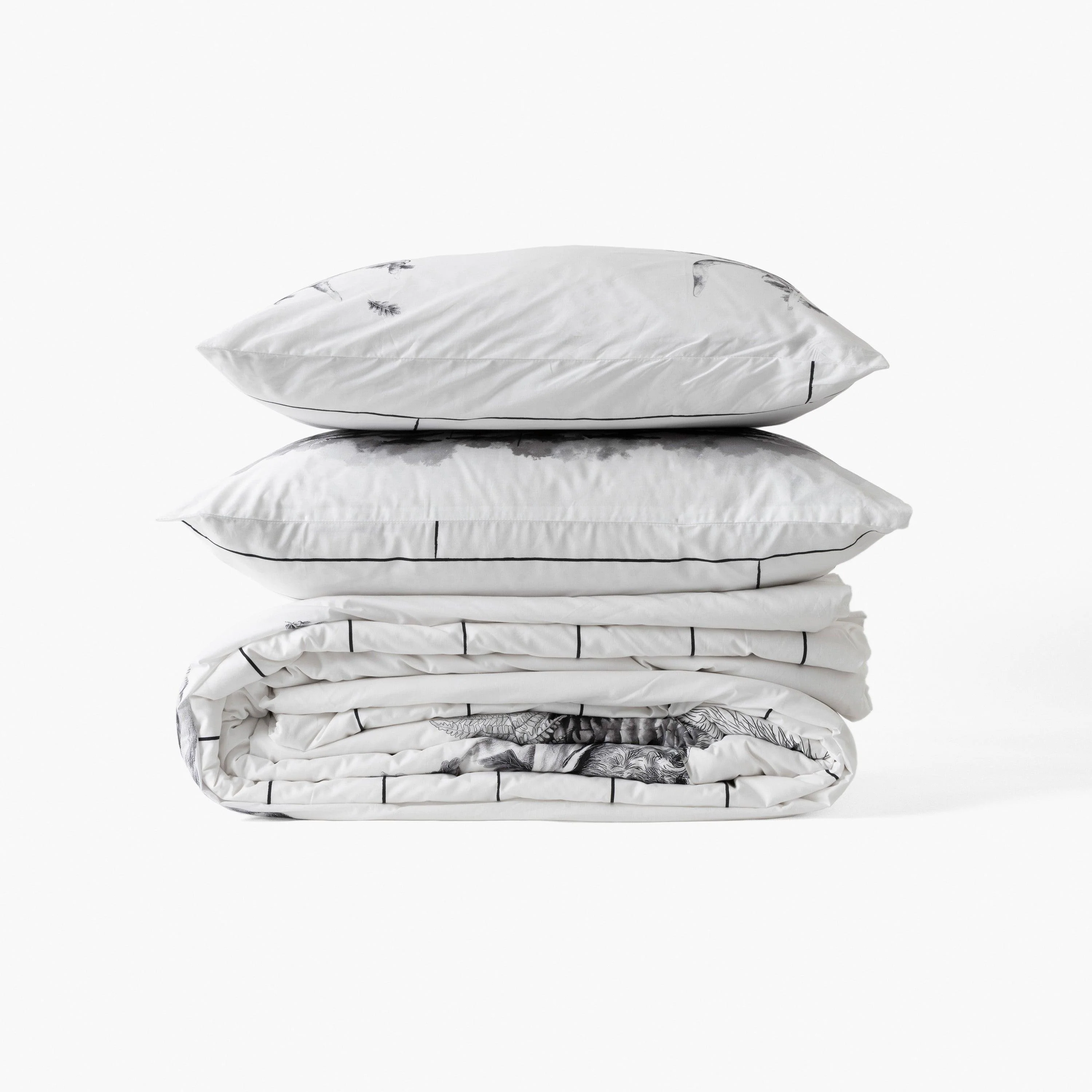 Elaphe Square Cotton Pillowcase - Multicolour - Image 5