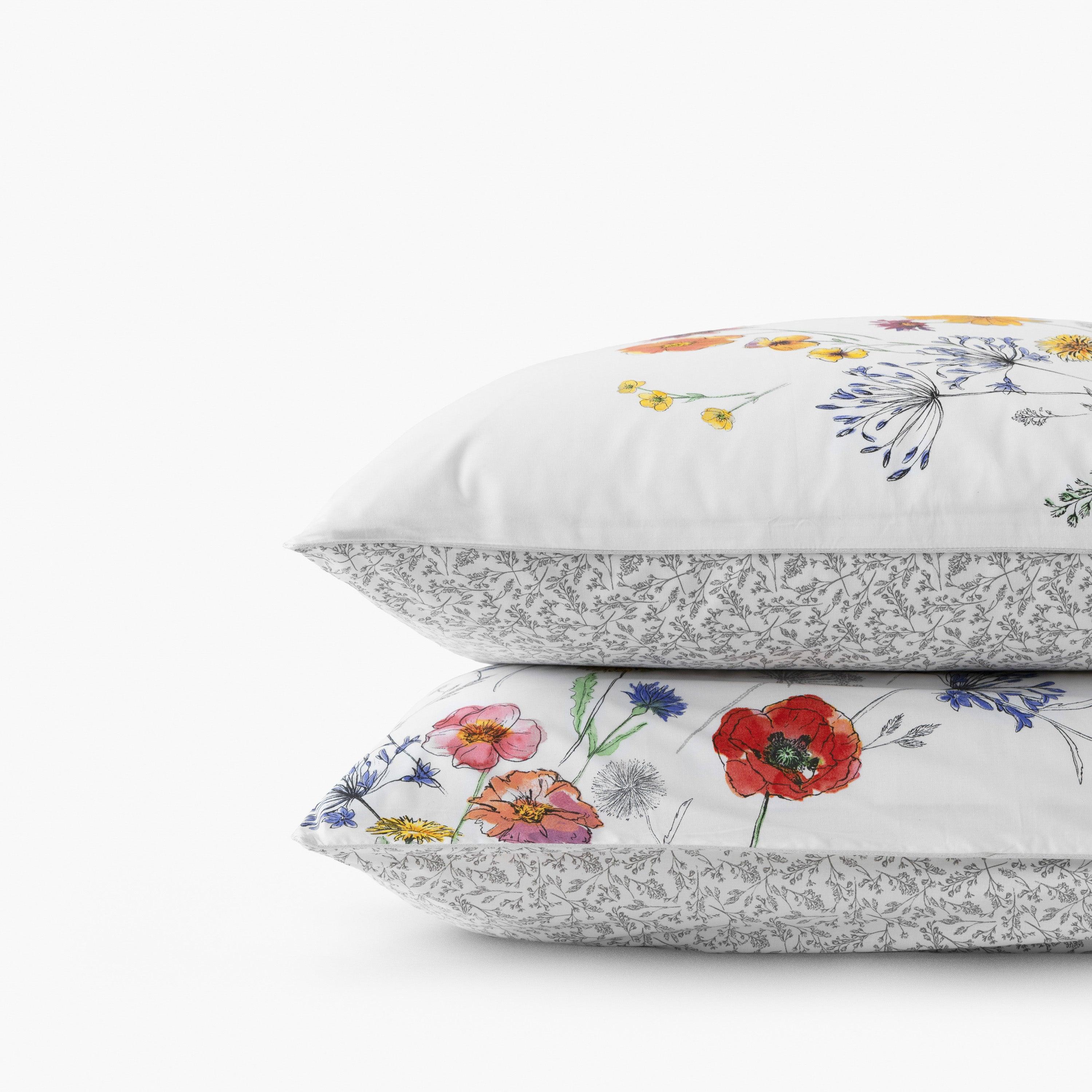 Square Pillowcase in Cotton Percale Eloges - Image 4