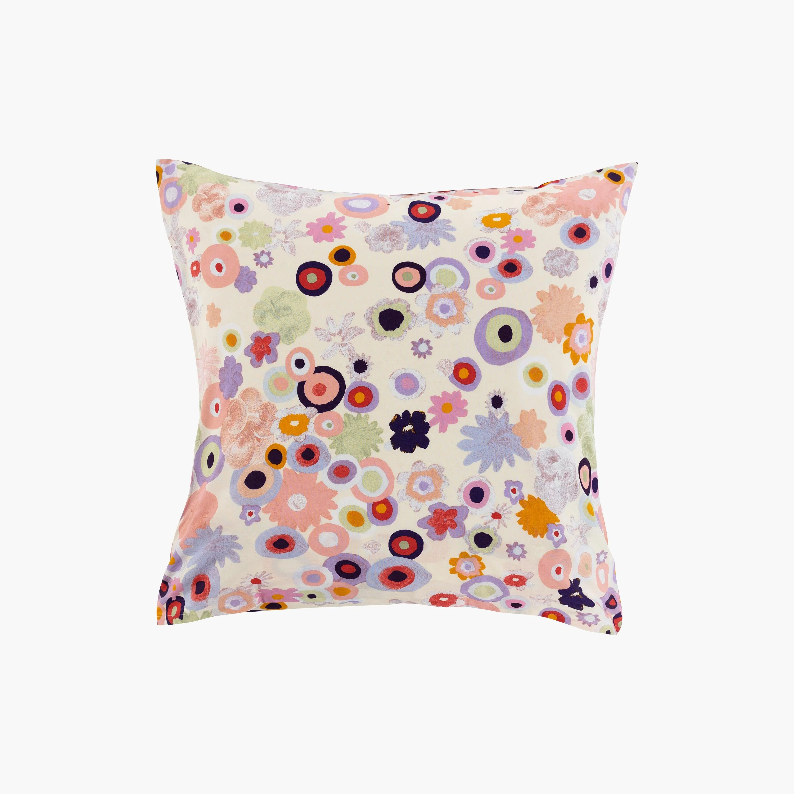 Square Pillowcase in Cotton Percale Psyché