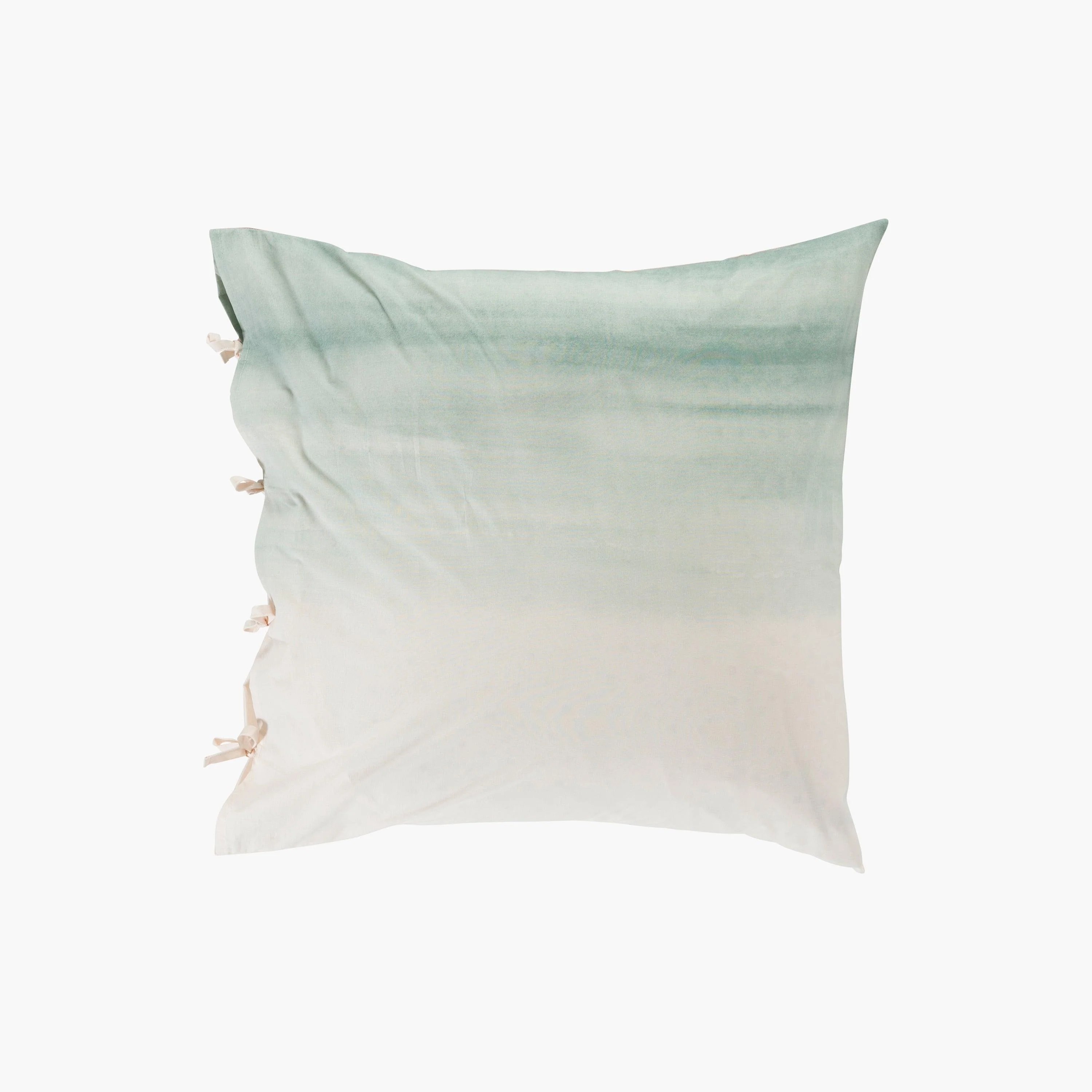 Square Pillowcase in Cotton Percale Vibration