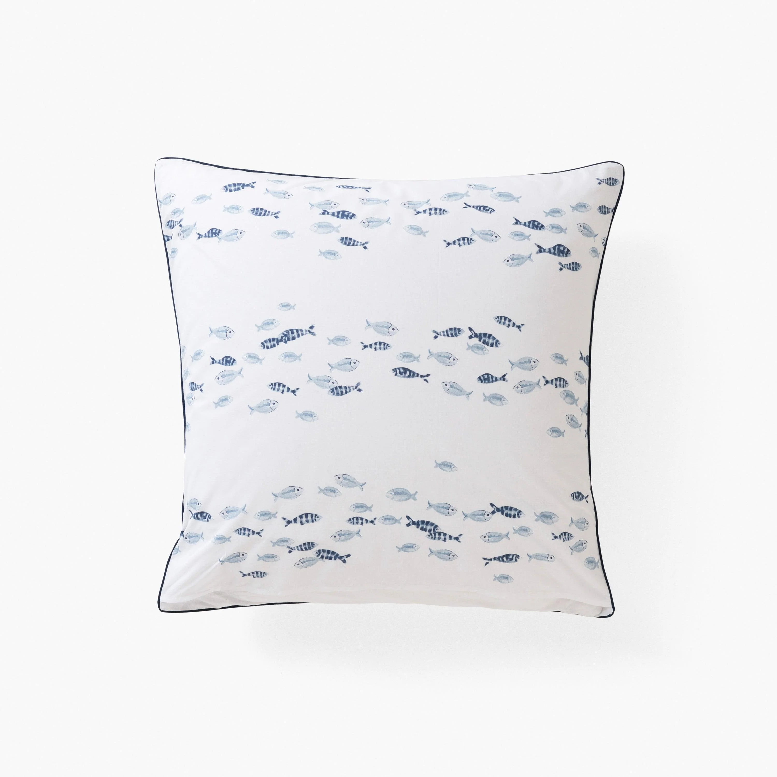 Square Pillowcase in Pure Cotton Oceanos - Image 2