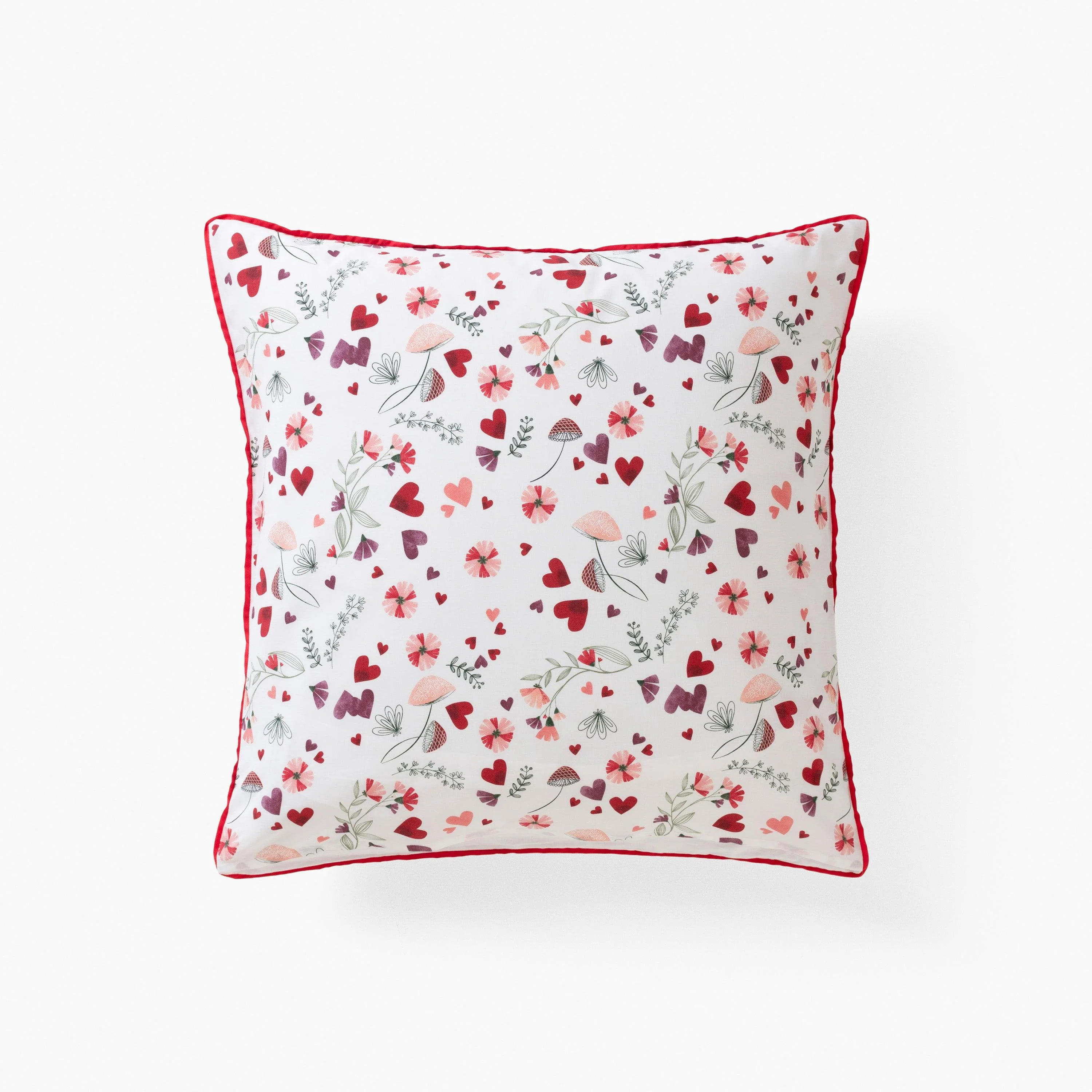 Square Pillowcase in Pure Organic Cotton Mes Rêves - Image 2