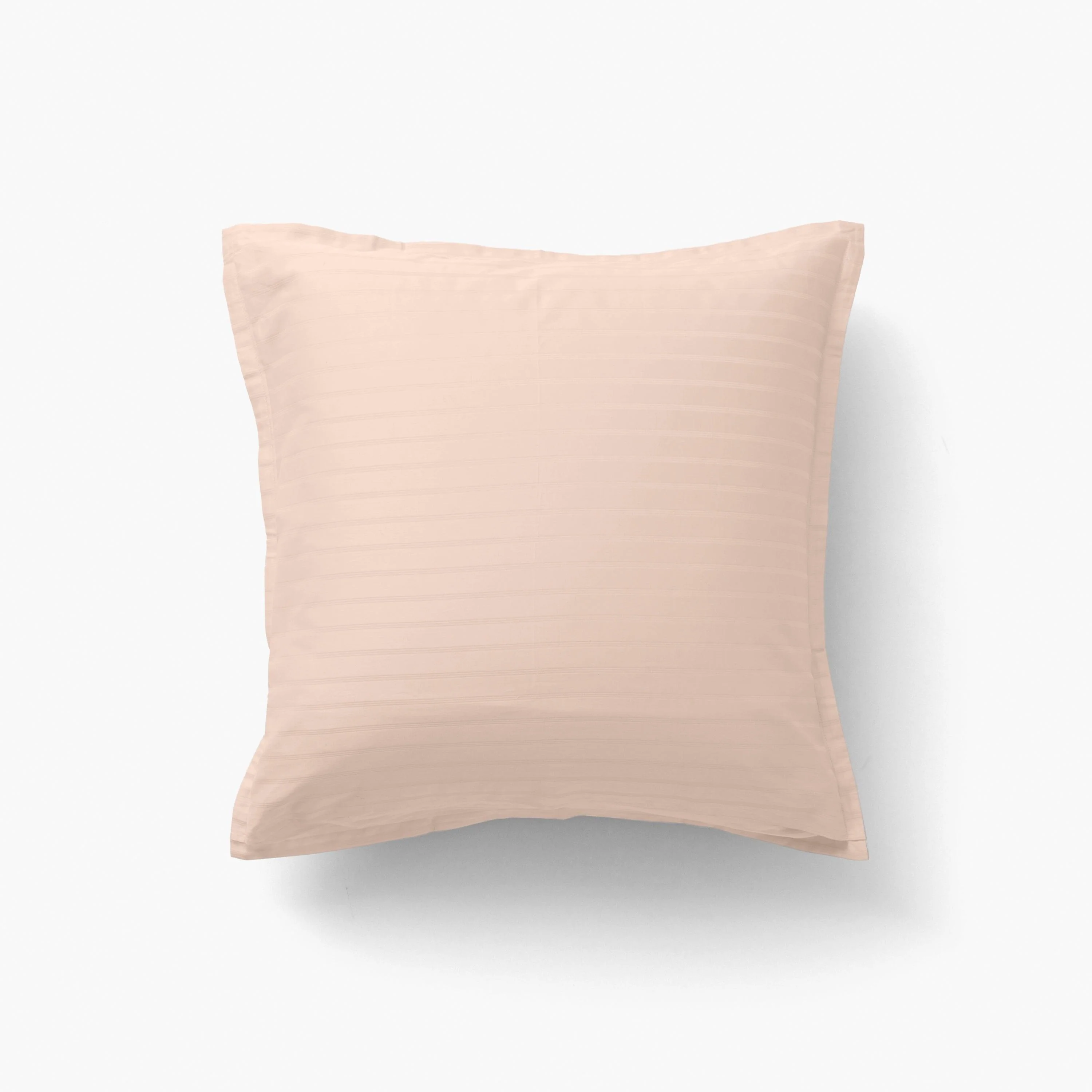 Square Pillowcase in Cotton Sateen Jacquard Prestige Mother-of-Pearl - Image 2