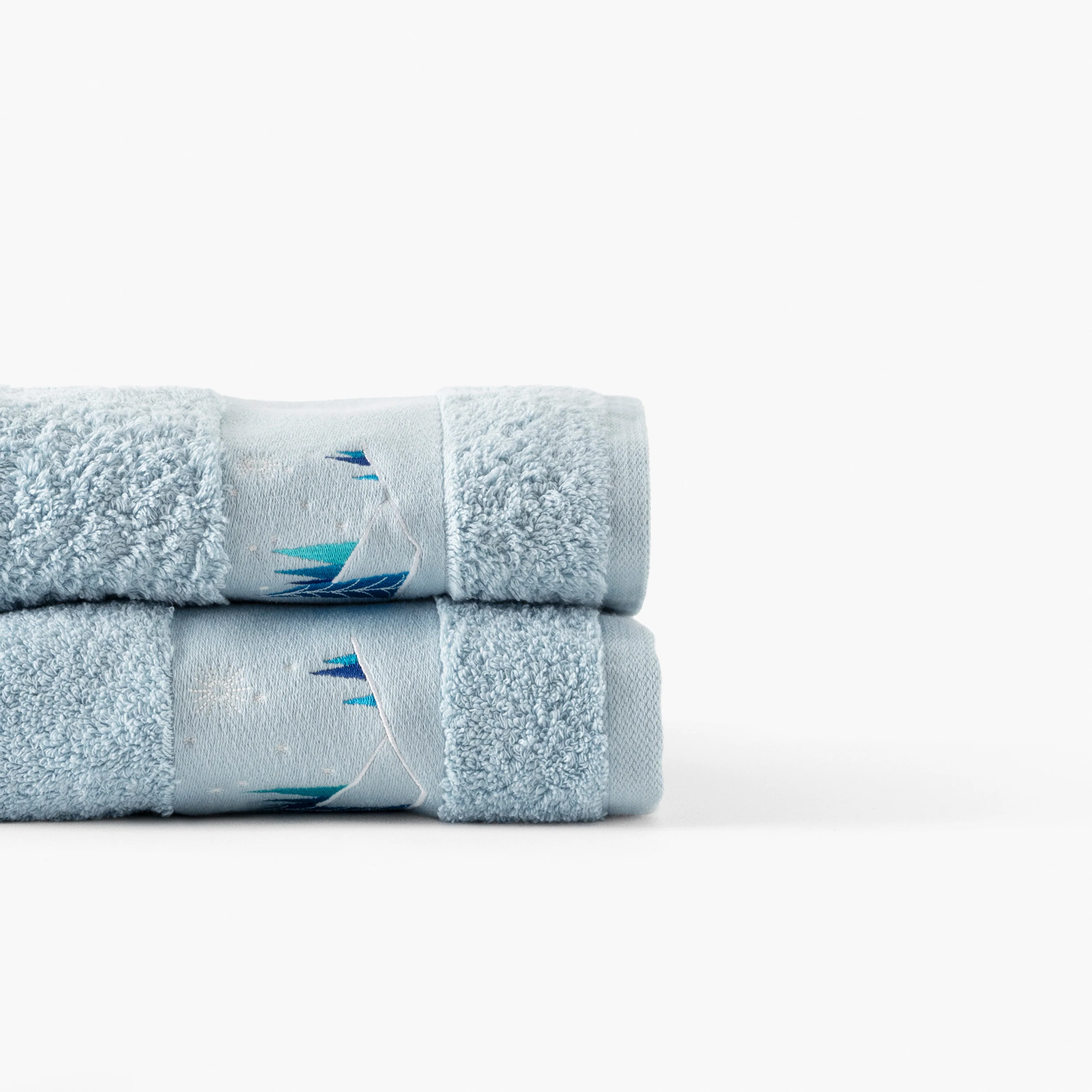 Stellaire Cotton Bath Towel - Banquise Blue