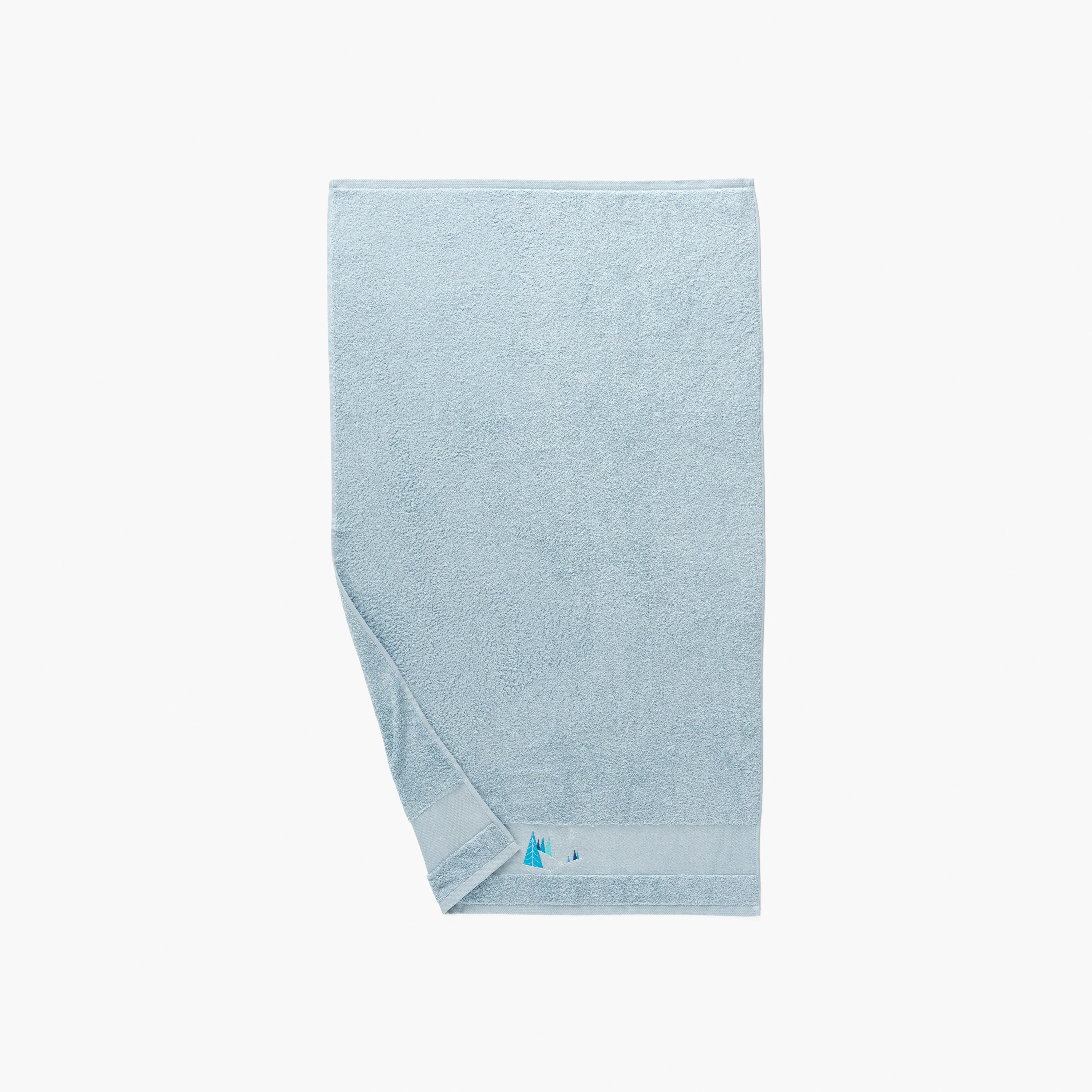 Stellaire Cotton Bath Towel - Banquise Blue - Image 7