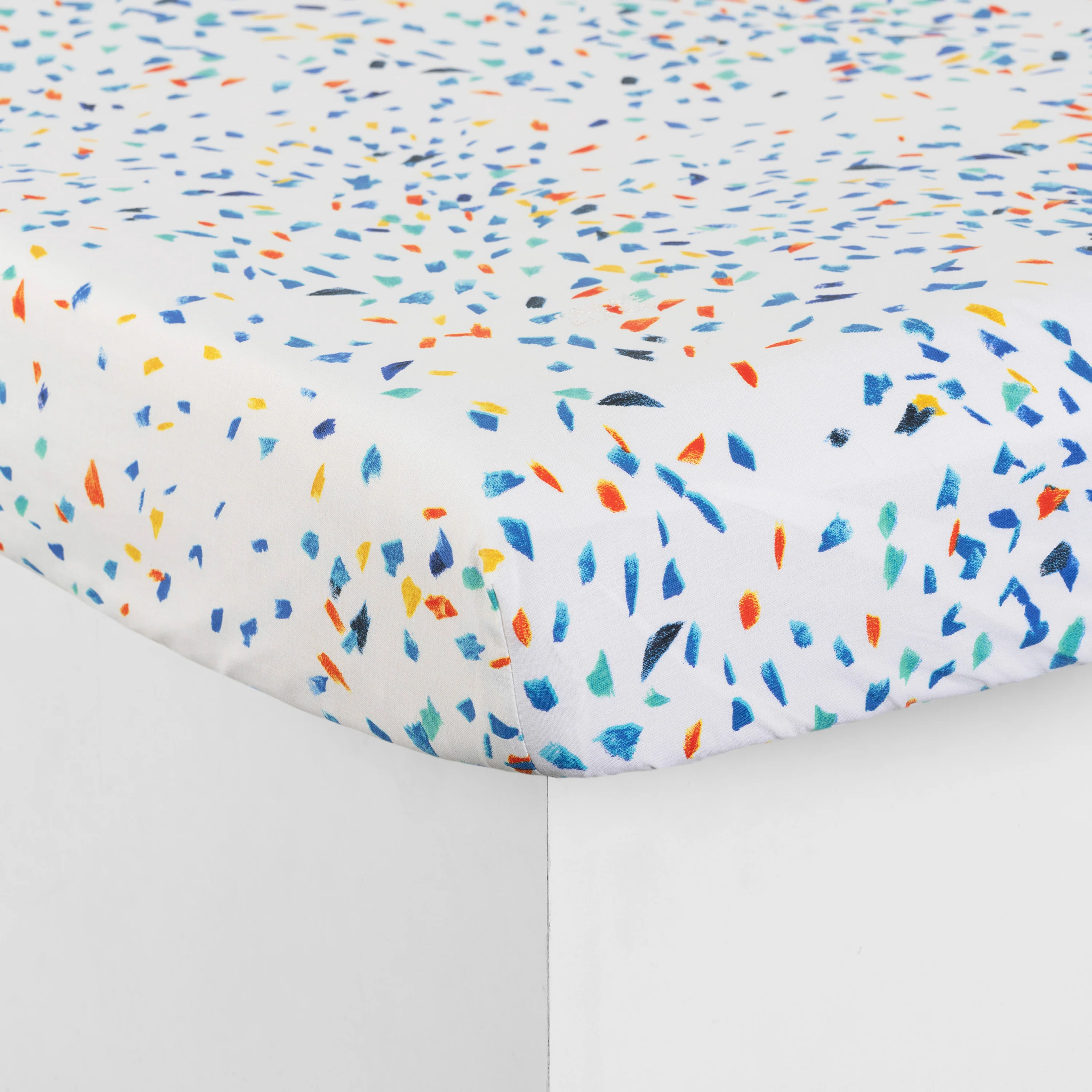 Tadam Organic Cotton Fitted Sheet - White - Image 3