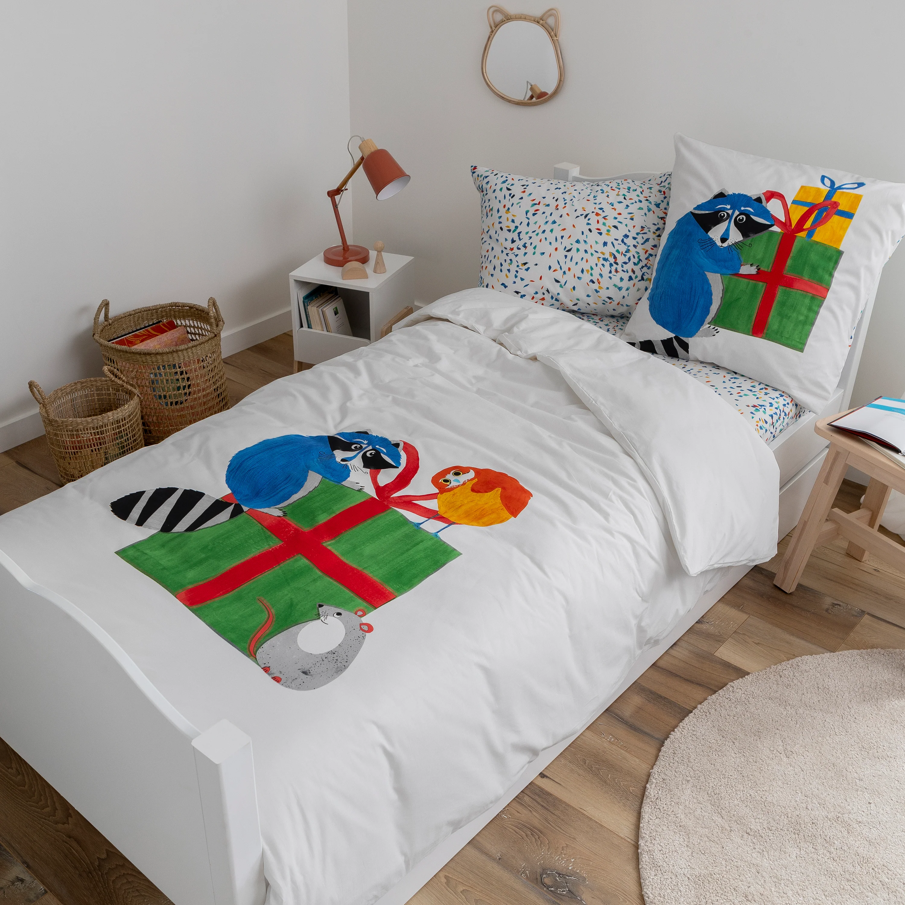 Tadam Organic Cotton Flat Sheet - White