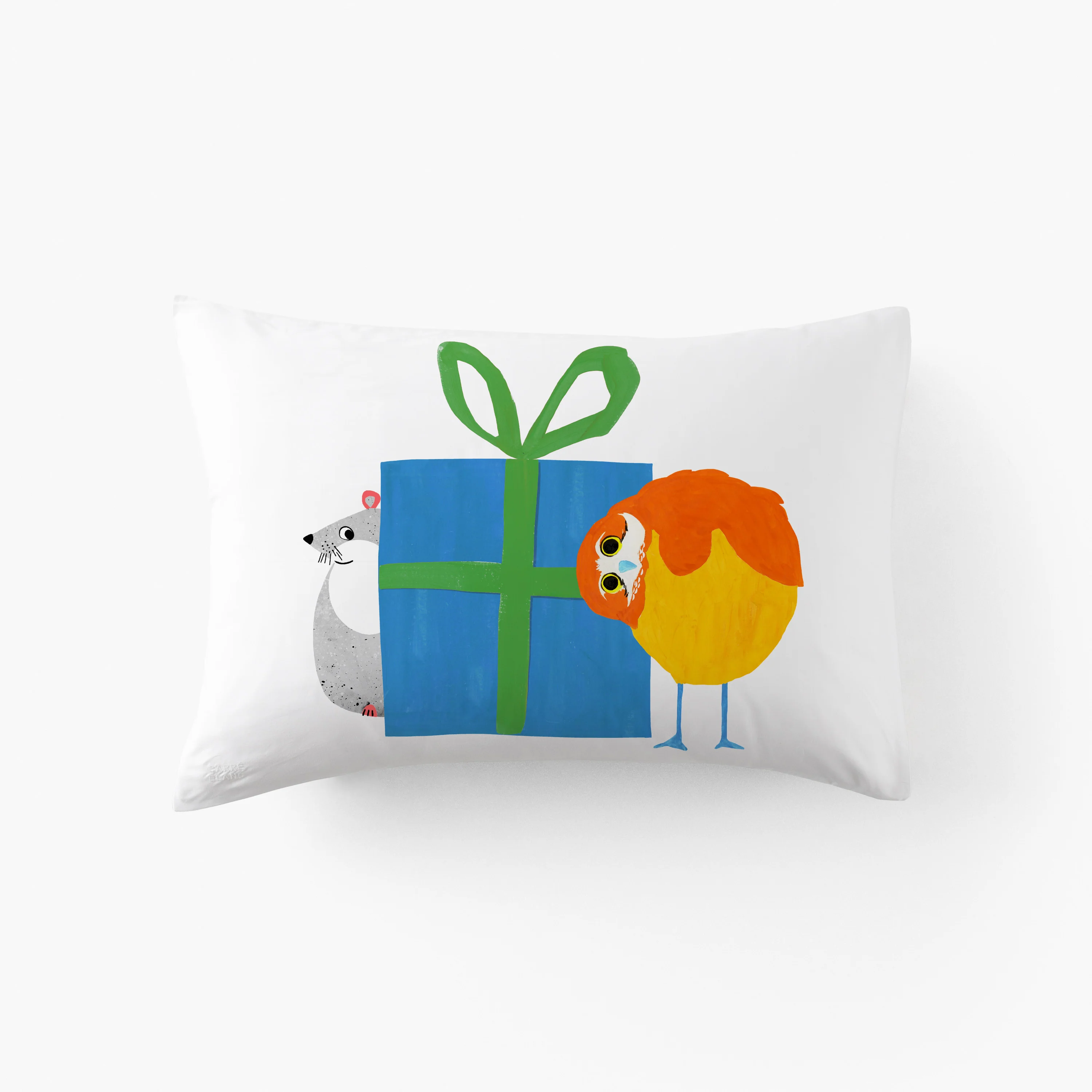 Tadam Organic Cotton Rectangular Pillowcase - White