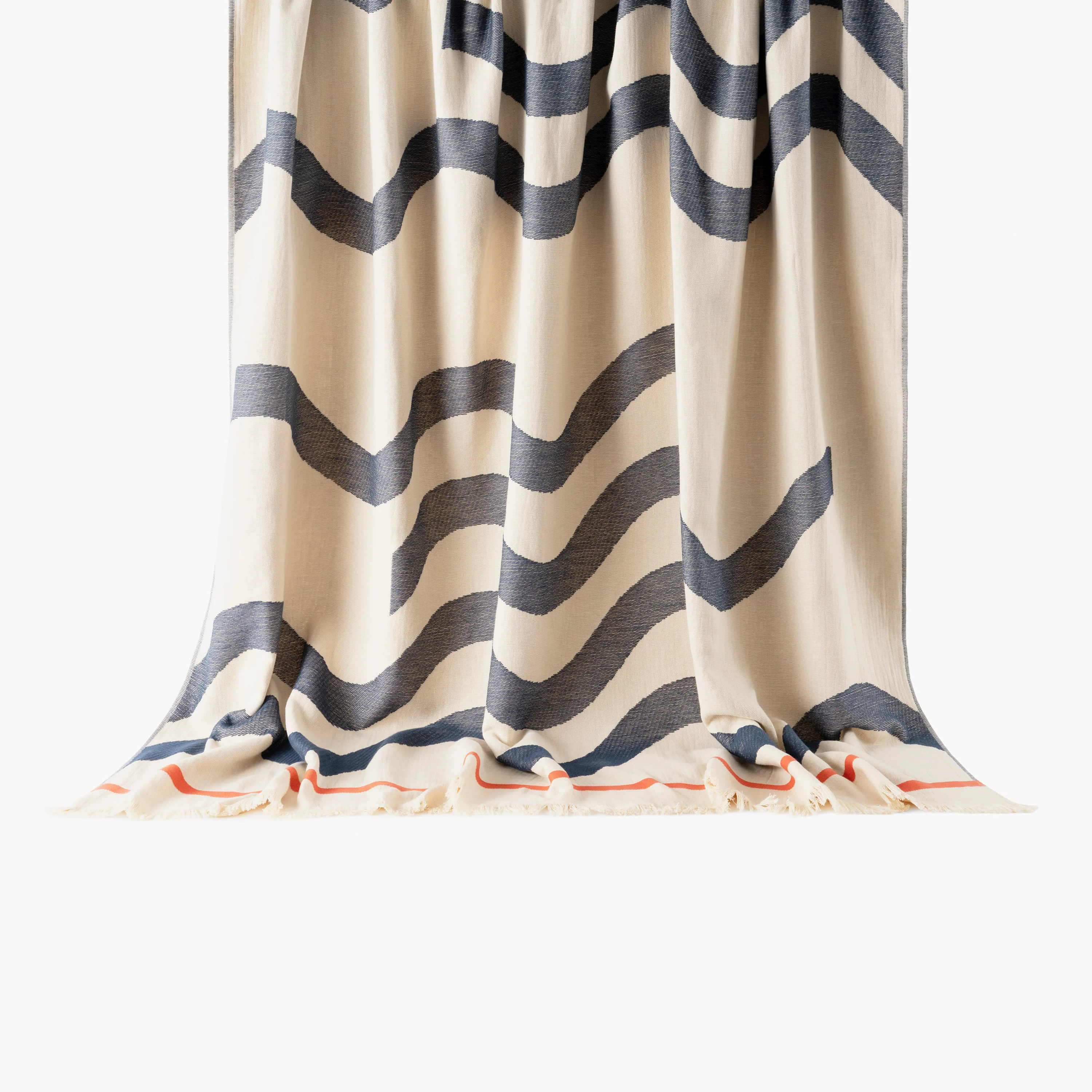Tandem Cotton Turkish Beach Towel - Sand