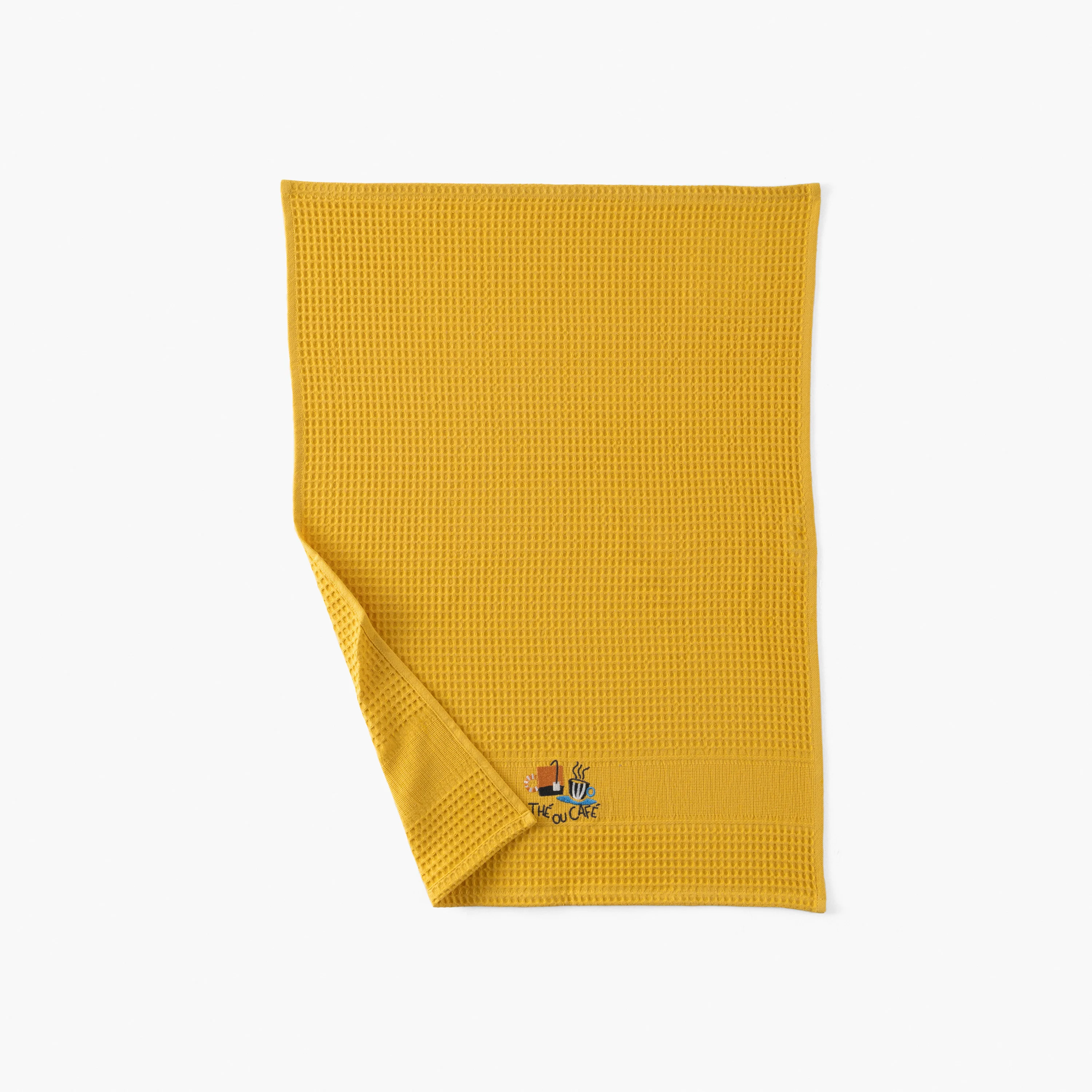 Tcafe Cotton Kitchen Towel - Turmeric - Image 3