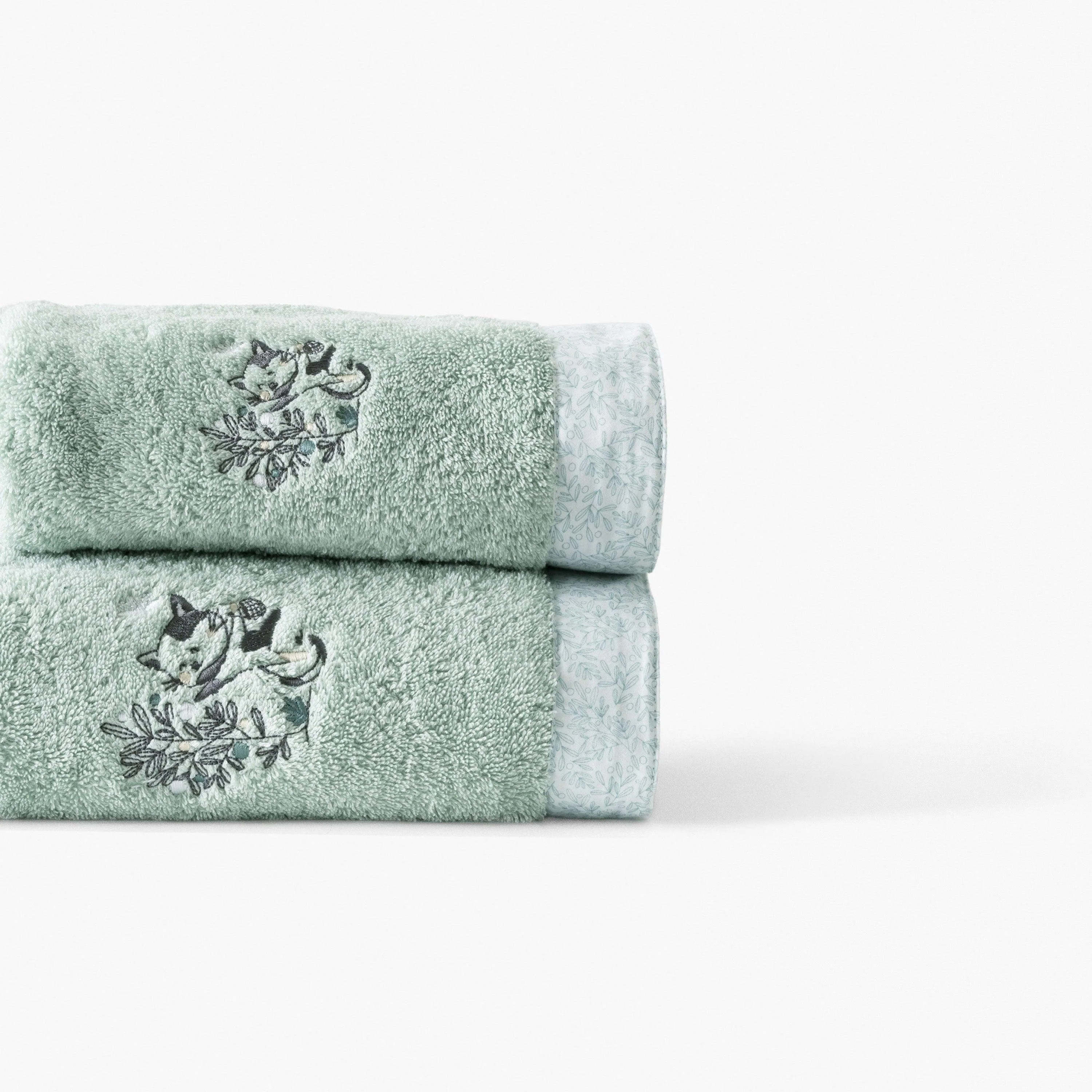 Jardine Organic Cotton Bath Towel  - Almond Green - Image 6