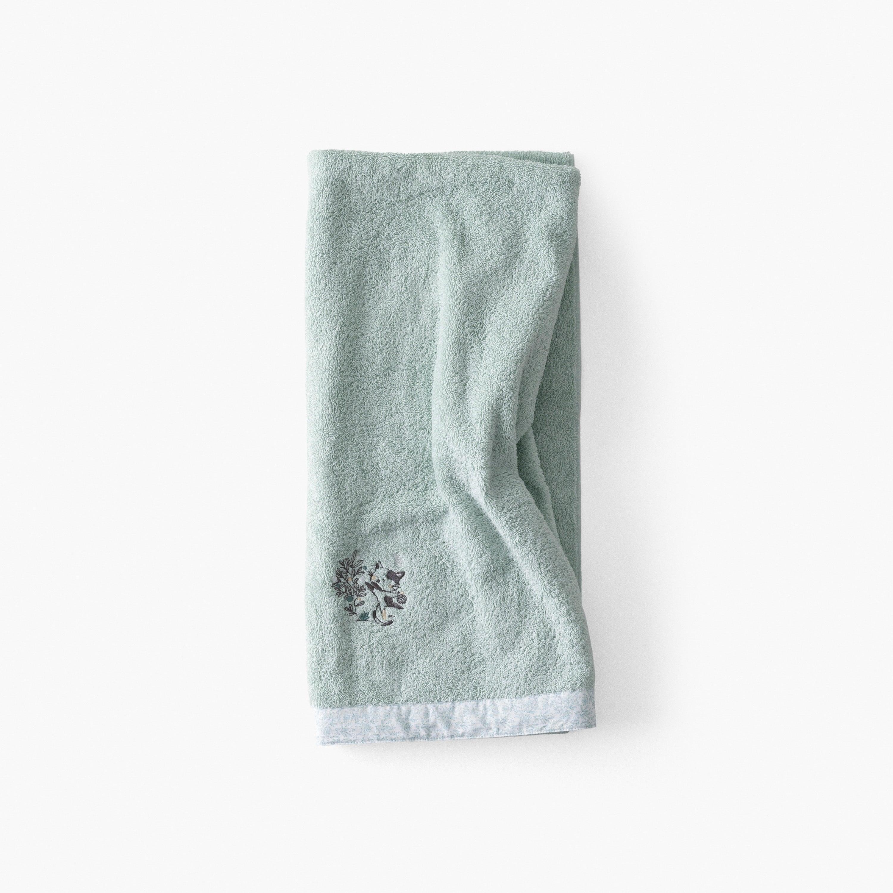 Jardine Organic Cotton Bath Towel  - Almond Green - Image 8