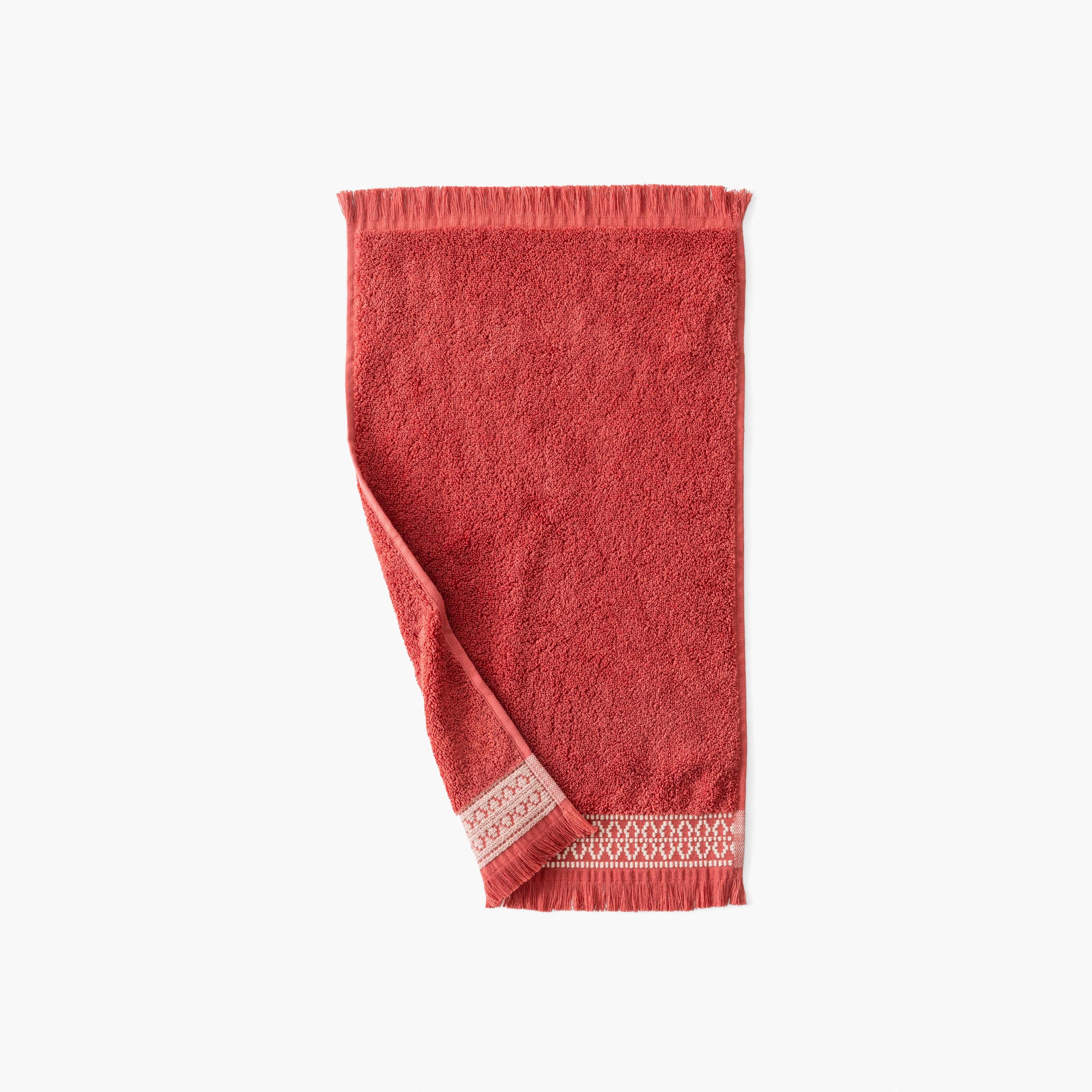 Villasol Terracotta Cotton Guest Towel