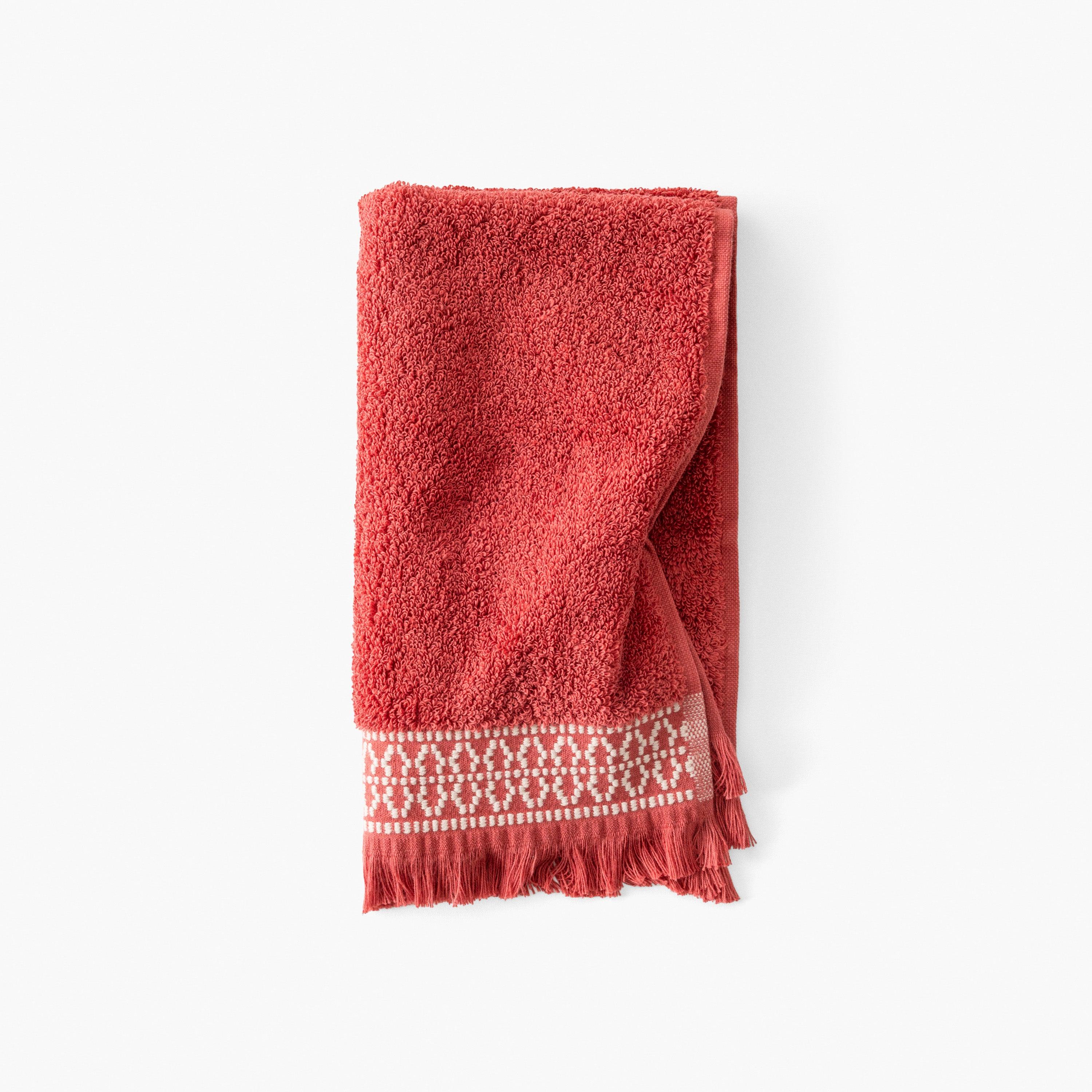 Villasol Terracotta Cotton Guest Towel - Image 3
