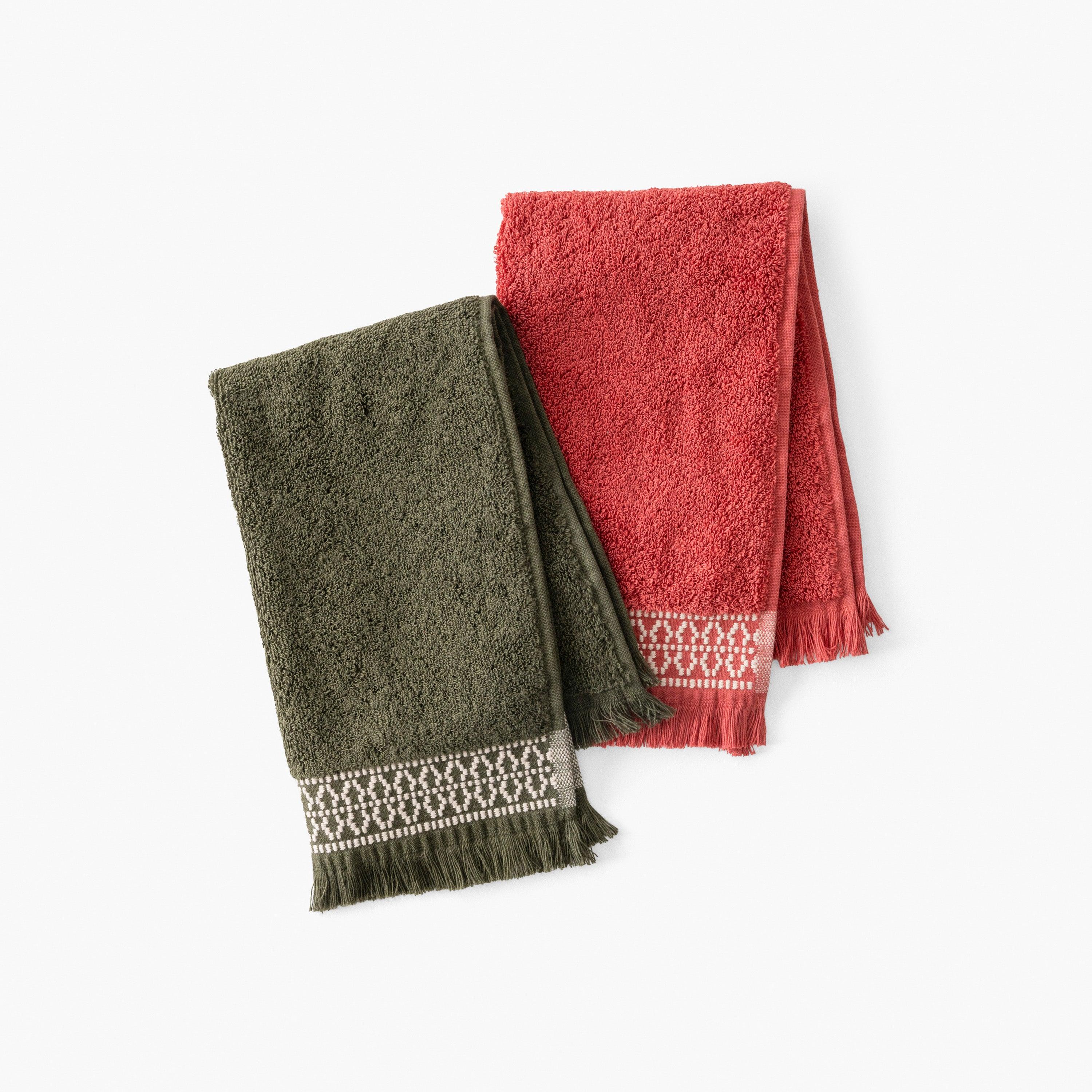 Villasol Terracotta Cotton Guest Towel - Image 4