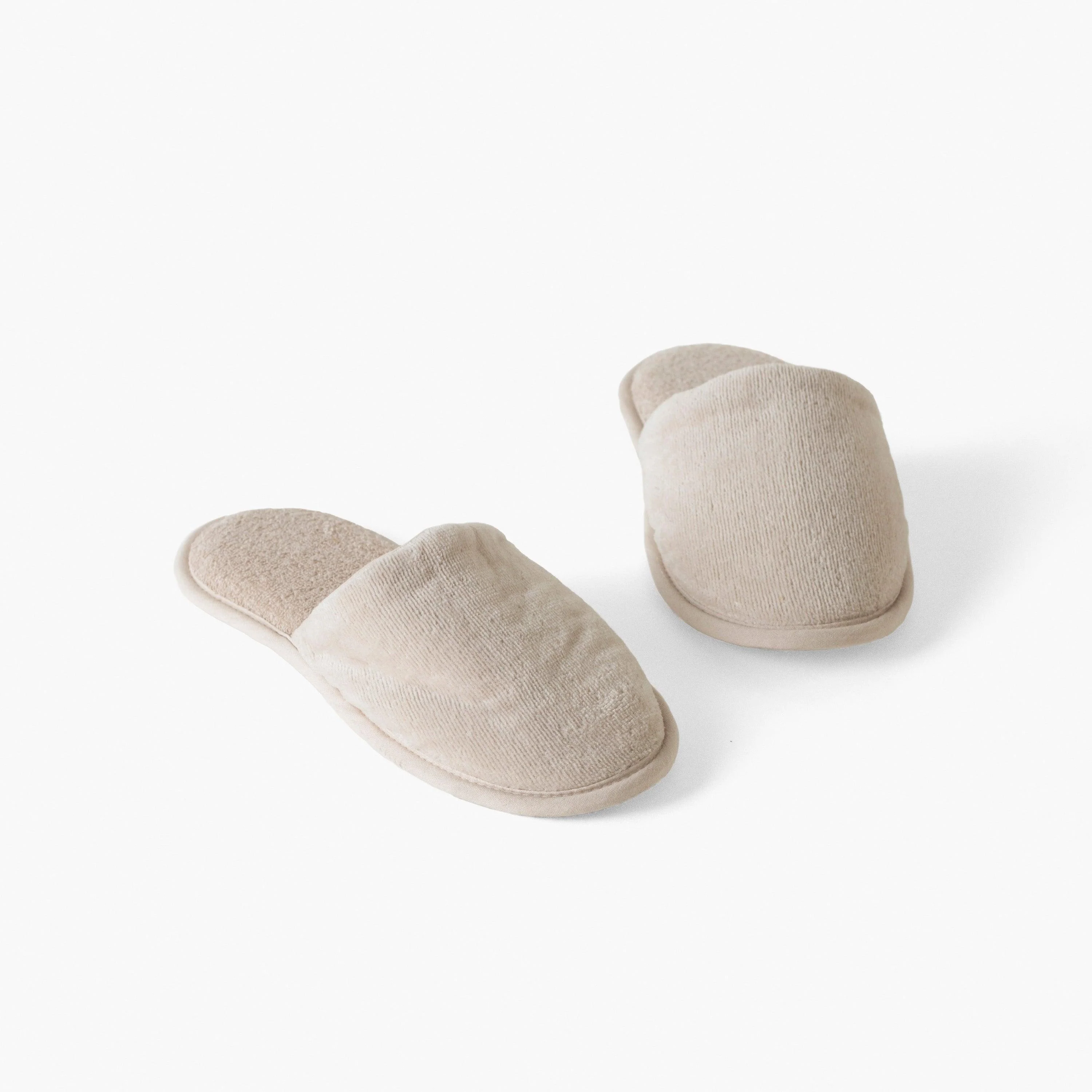 Lola Women's Cotton Slippers - Linen